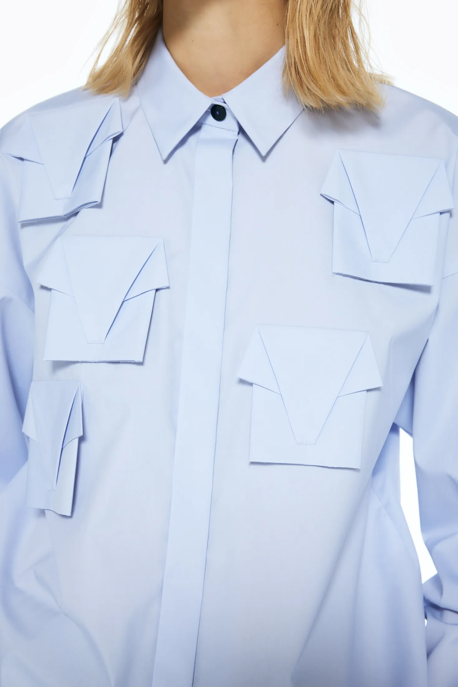 Enfold Motif Shirt Light Purple - Image 3