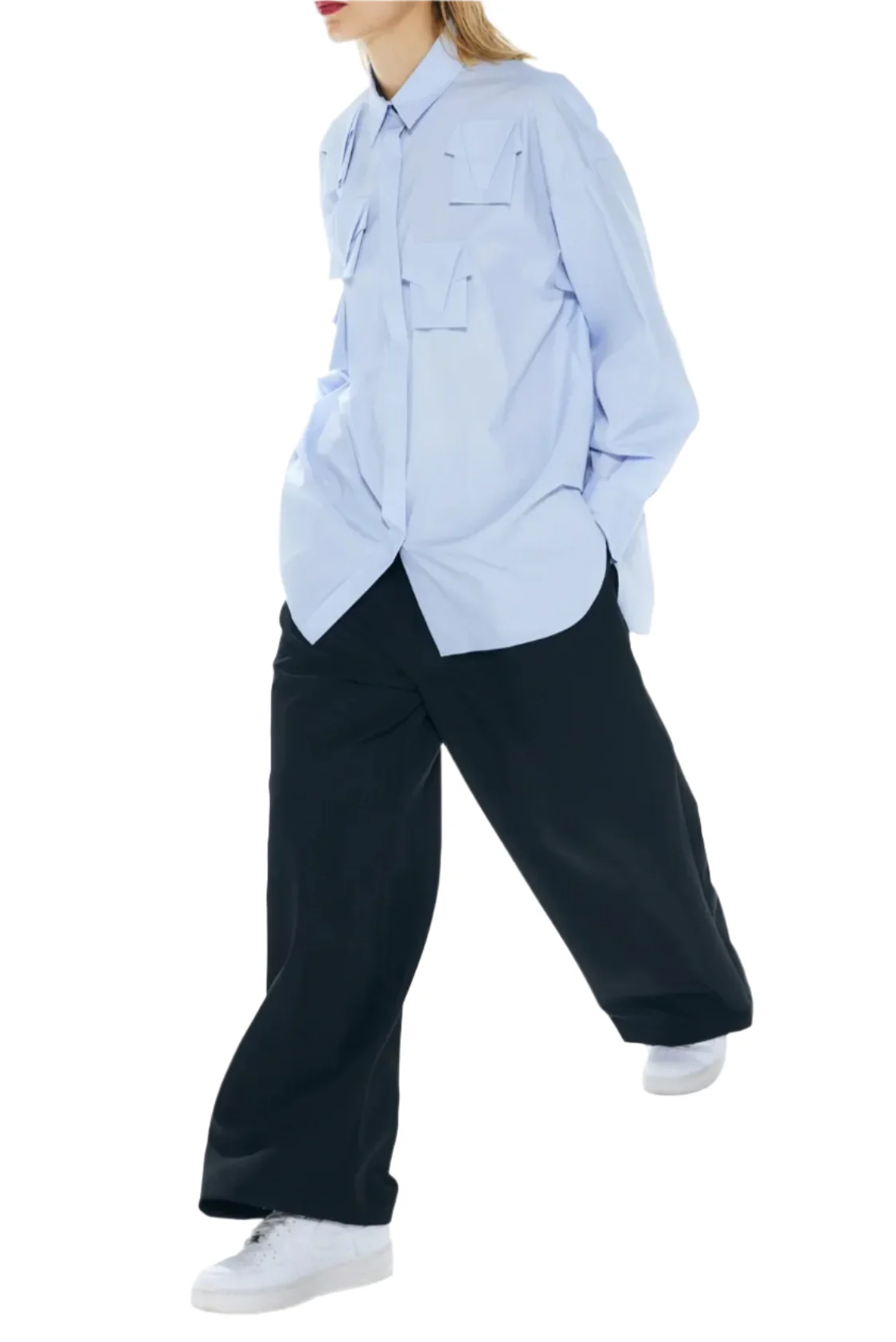 Enfold Motif Shirt Light Purple - Image 5