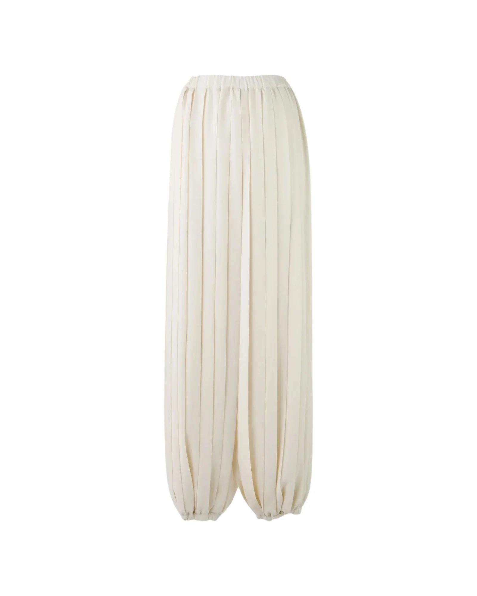 Enfold Pleated Balloon Trousers Off White