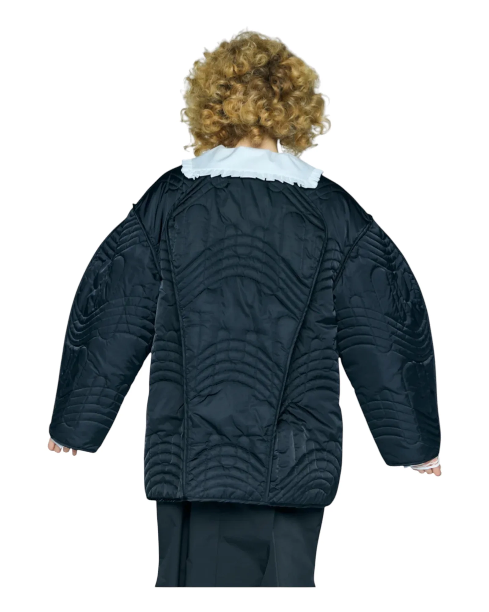 Enfold Quilted Jacket Black - Image 5