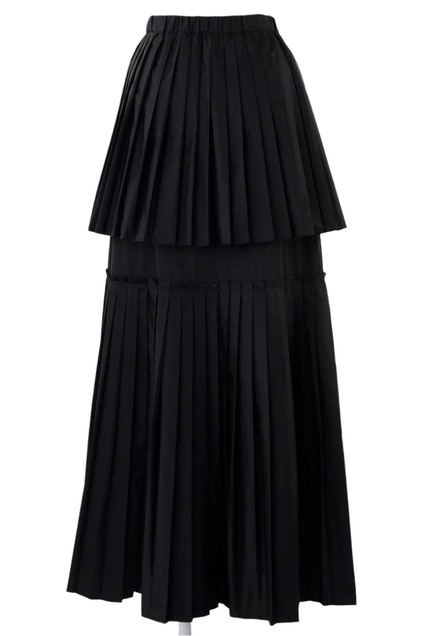 Enfold Random Pleats Skirt Black - Image 3