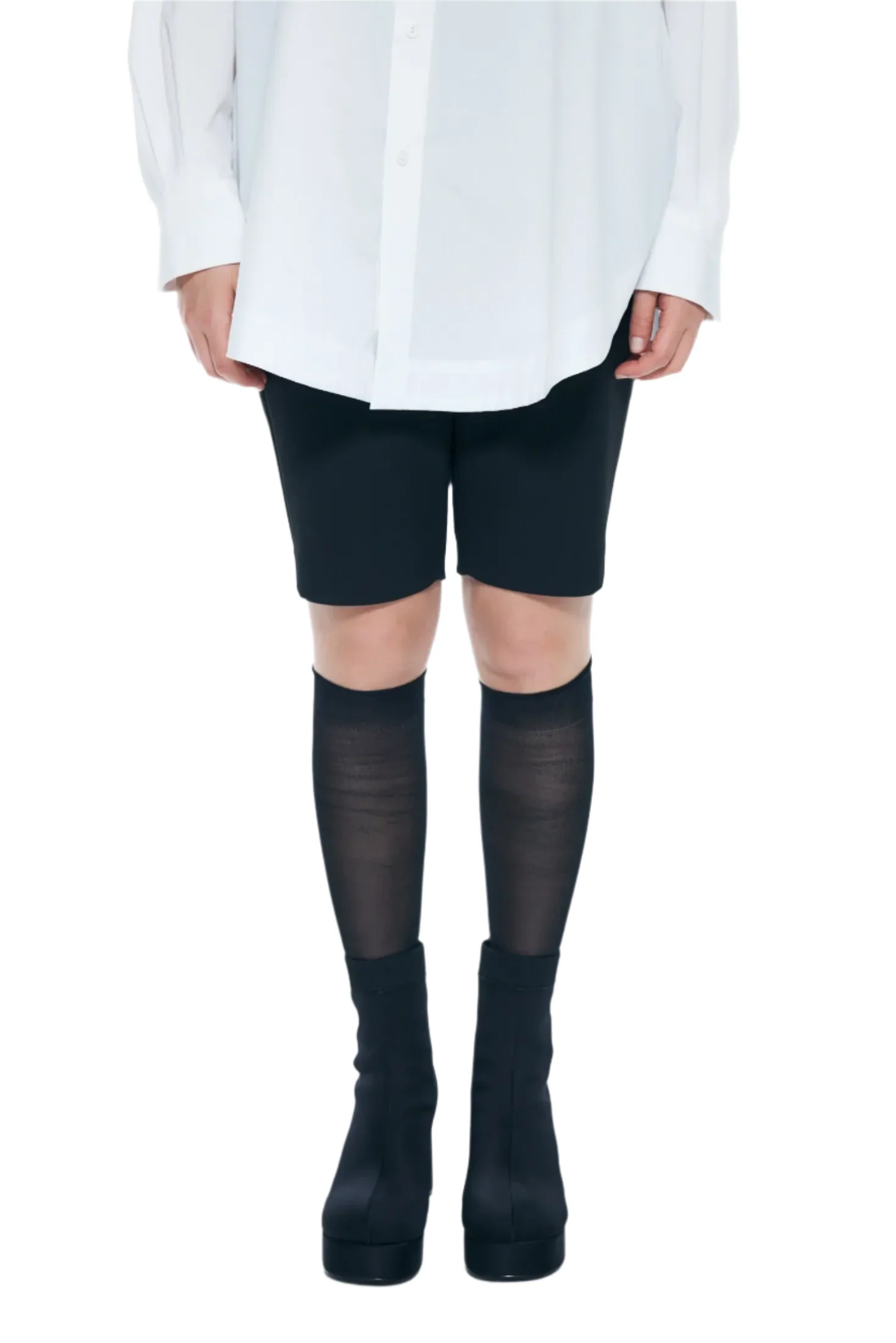 Enfold Slim Biker Pants Black - Image 4