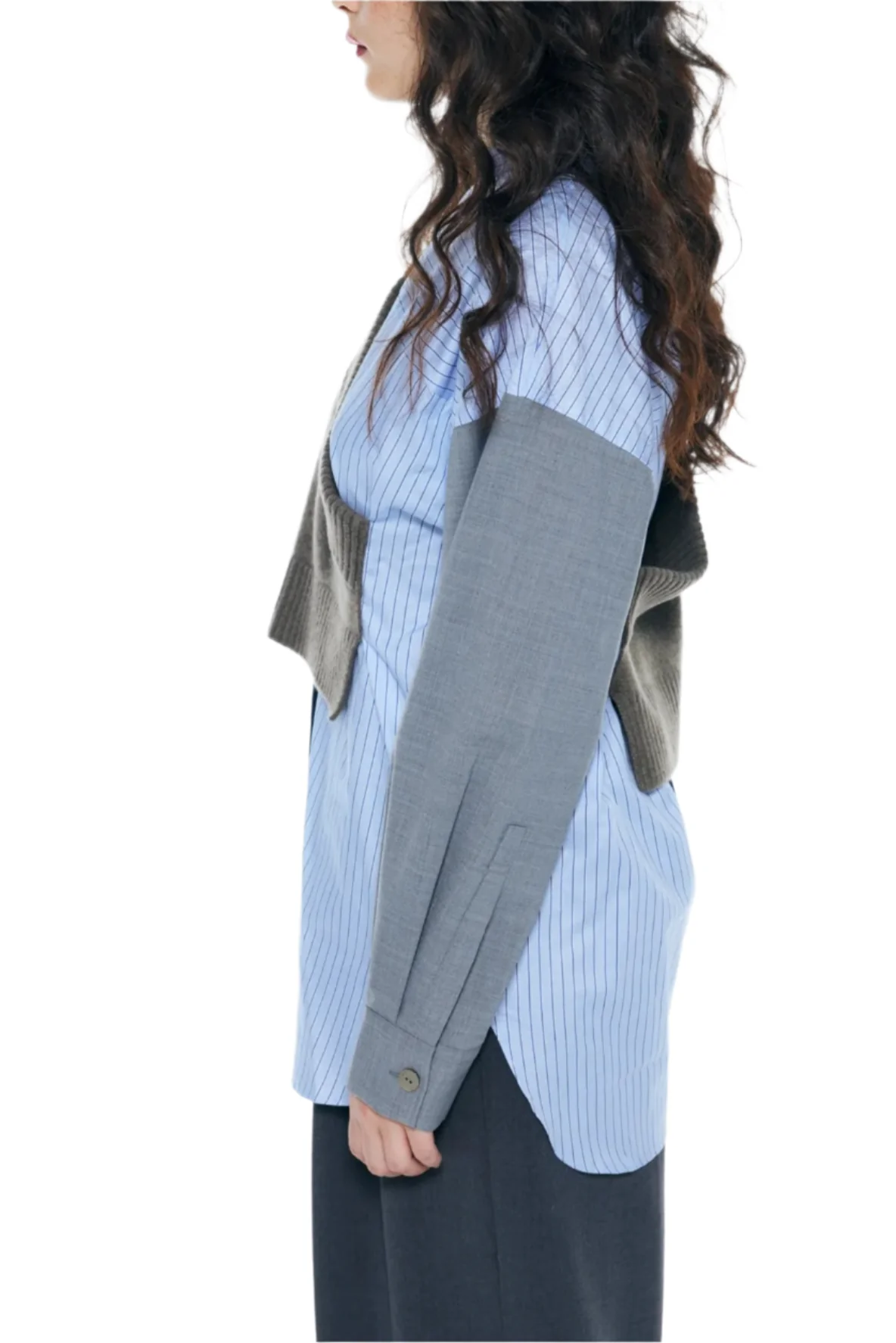 Enfold Knitted Combination Pullover - Image 5