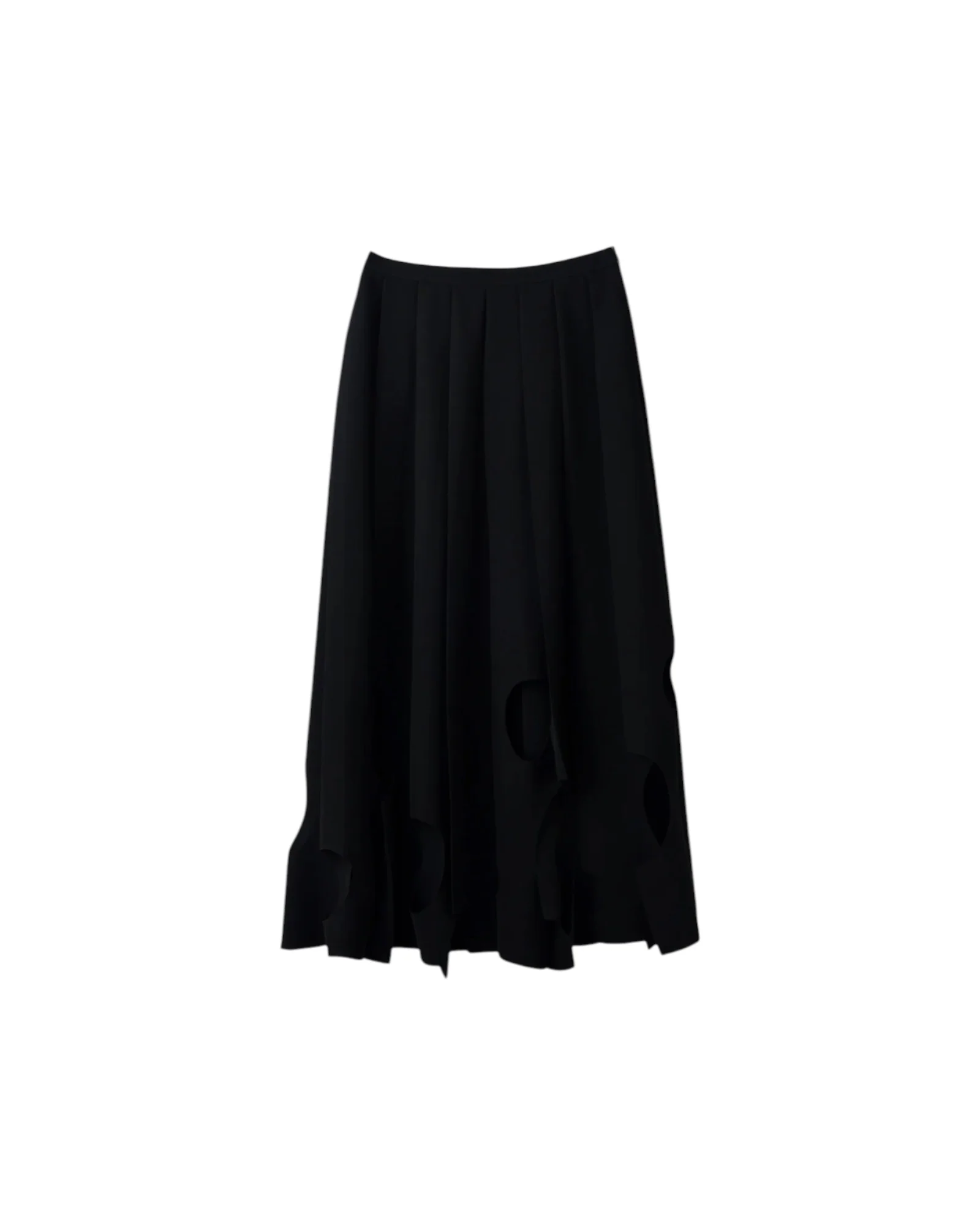 Enfold Tone Hole Skirt Black