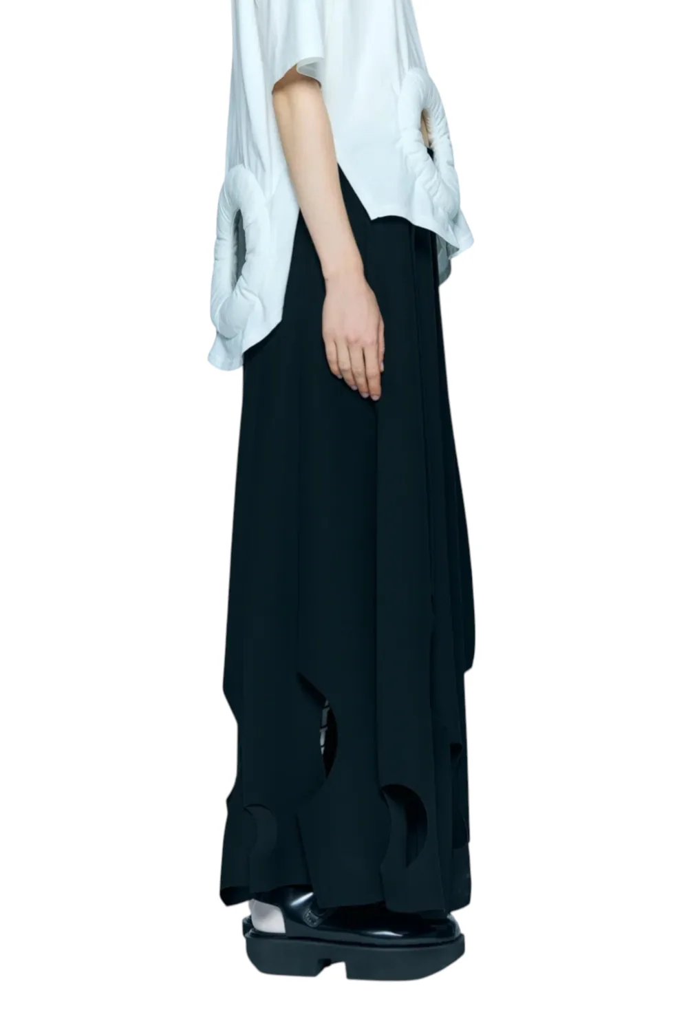 Enfold Tone Hole Skirt Black - Image 5