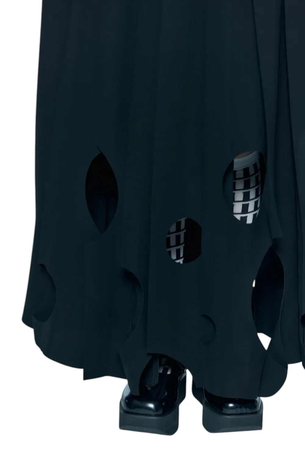 Enfold Tone Hole Skirt Black - Image 6