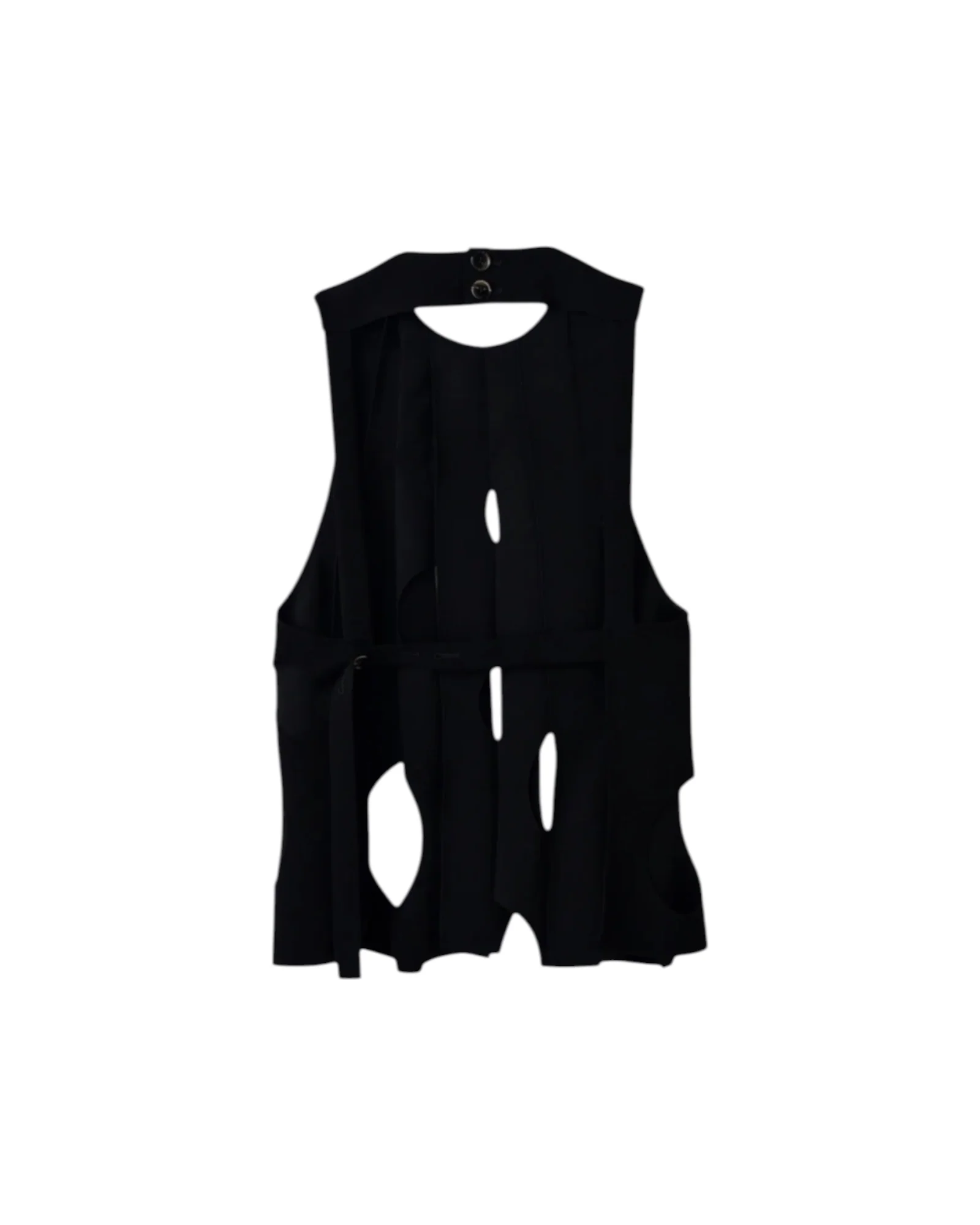 Enfold Tone Hole Vest Black - Image 2