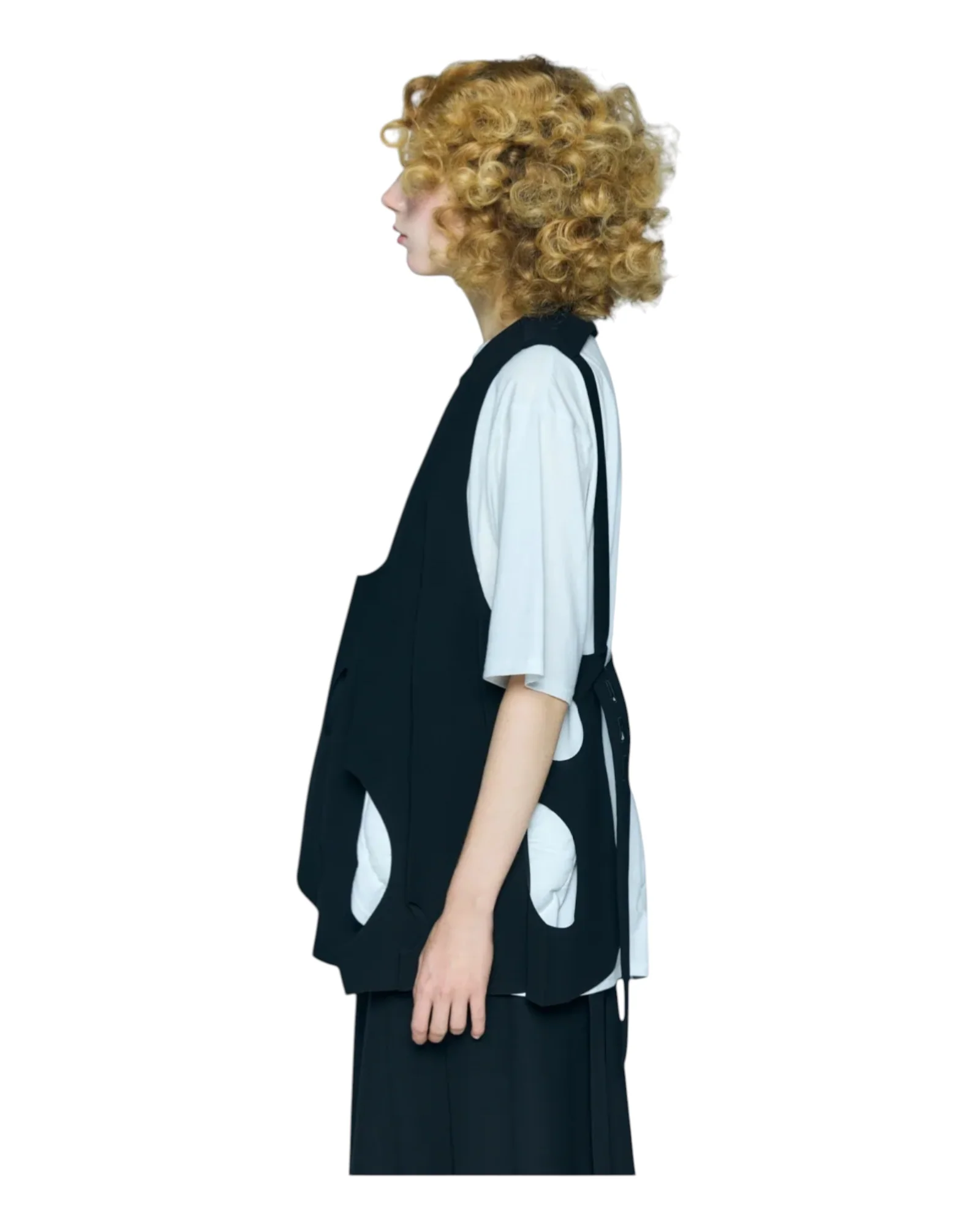 Enfold Tone Hole Vest Black - Image 5