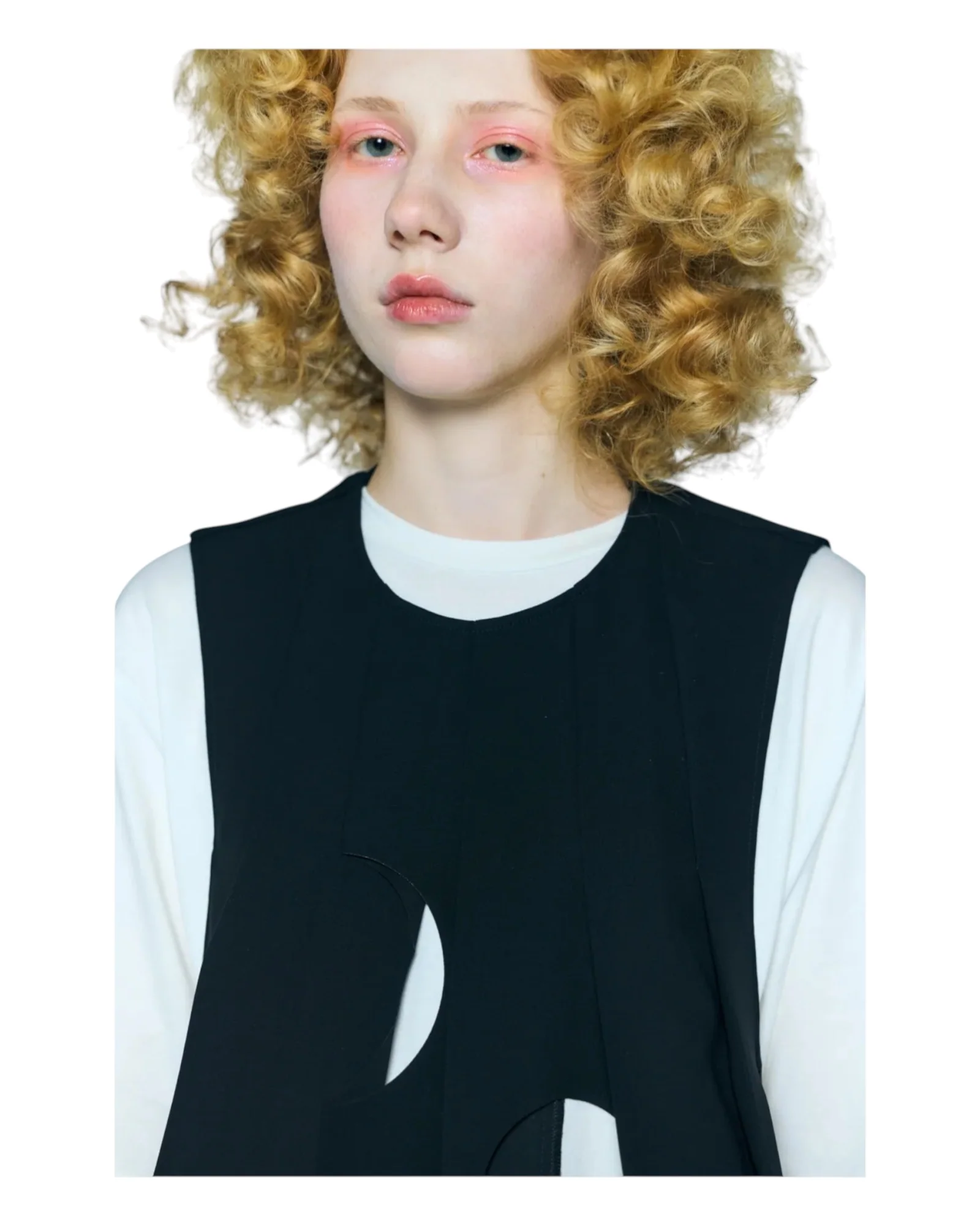 Enfold Tone Hole Vest Black - Image 8