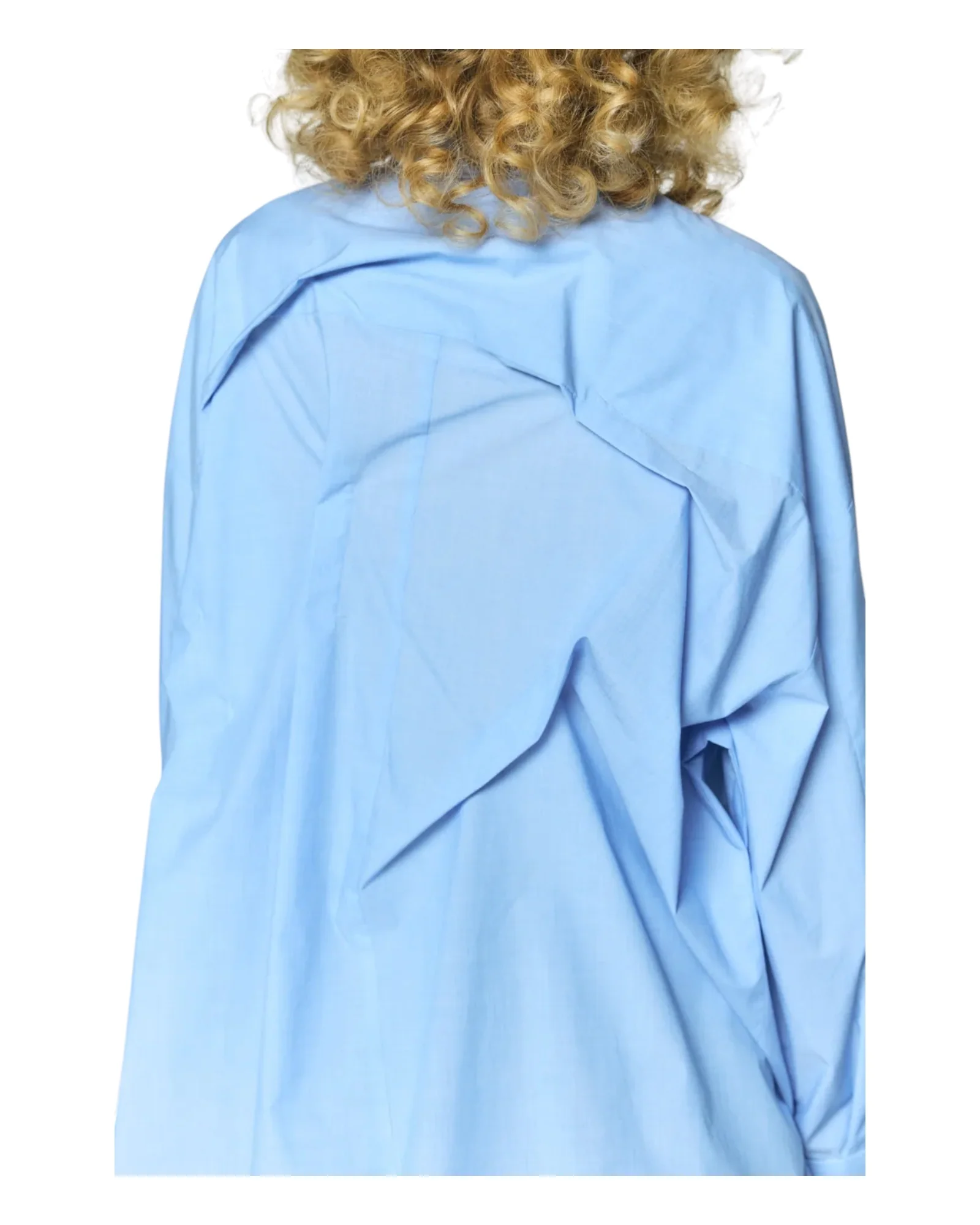 Enfold Tucked BIG Shirt Light Blue - Image 10