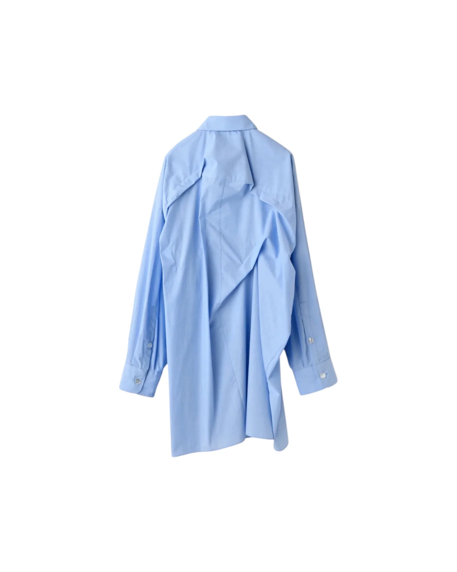 Enfold Tucked BIG Shirt Light Blue - Image 2