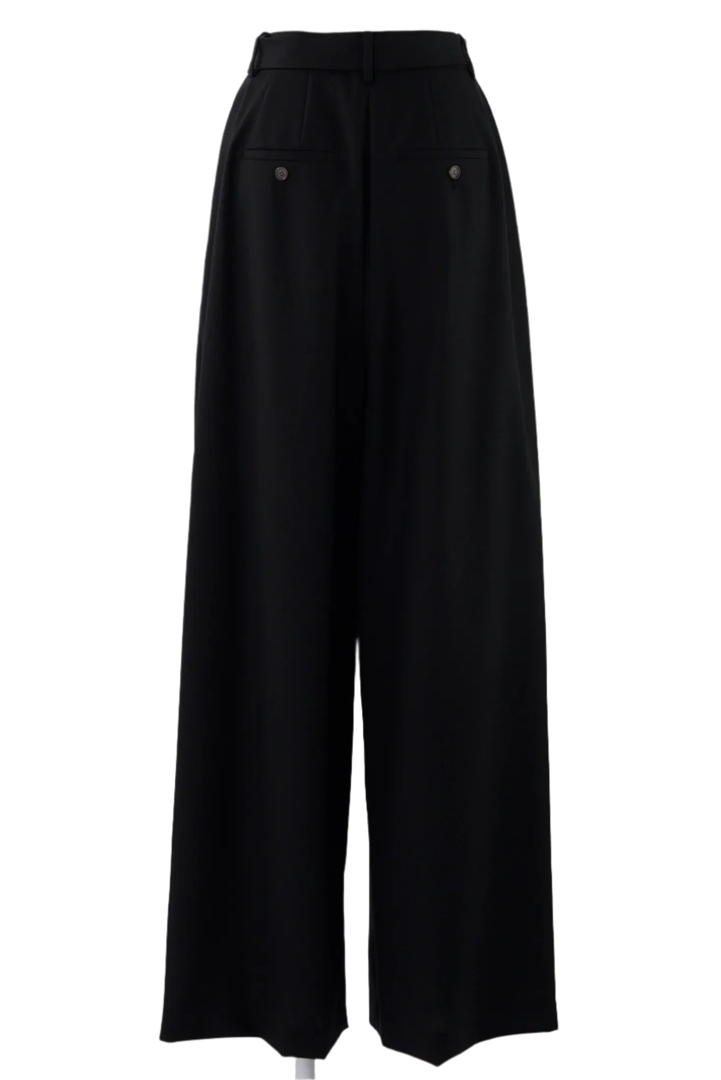 Enfold Tucked Wide Pants Black - Image 3