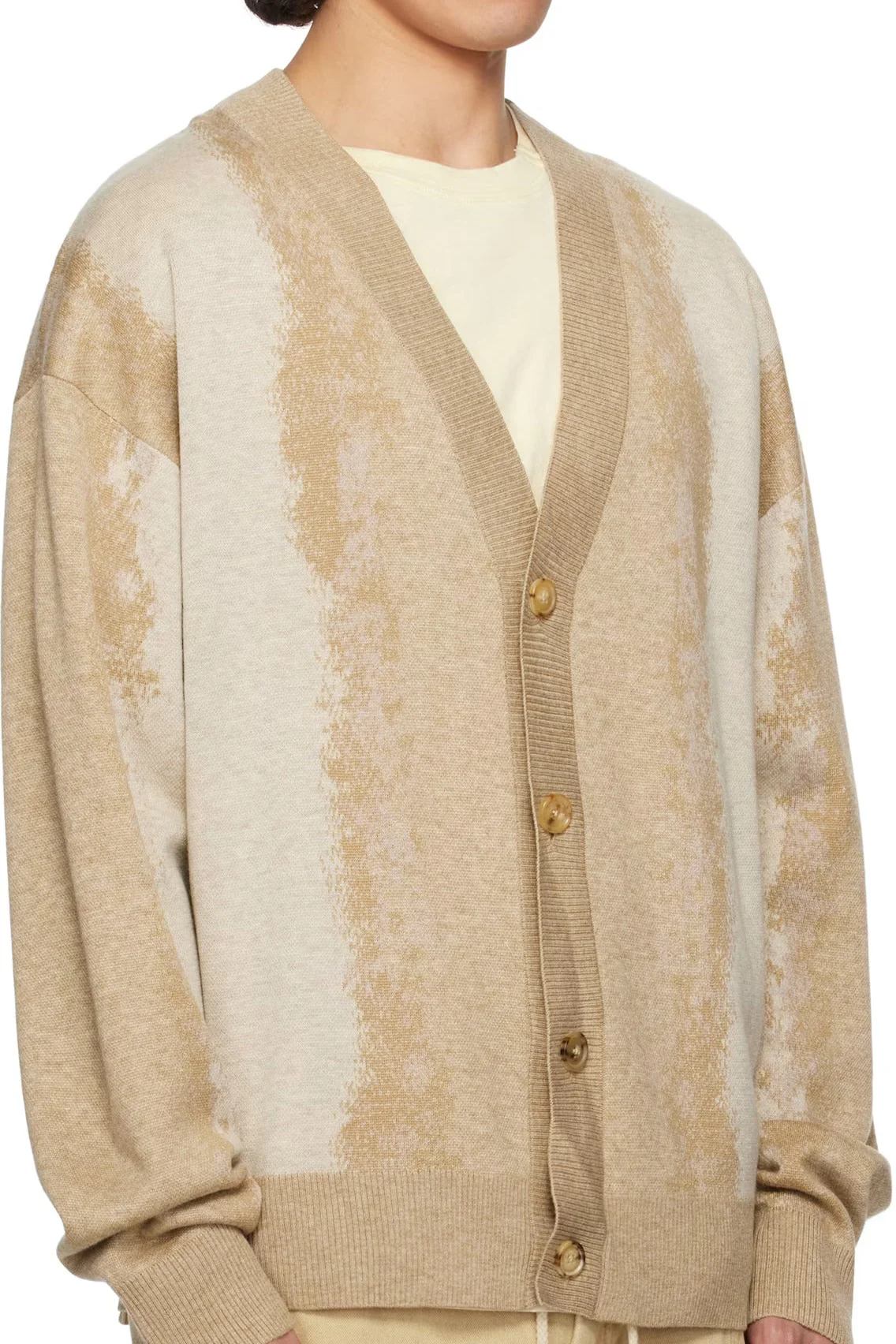 FengChenWang Gradient Jacquard Cardigan - Image 3