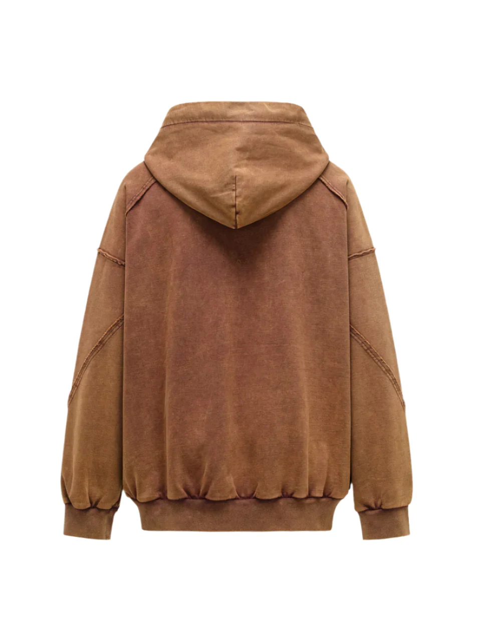 FengChenWang Sandwashed Ripped Jersey Hoodie - Image 4