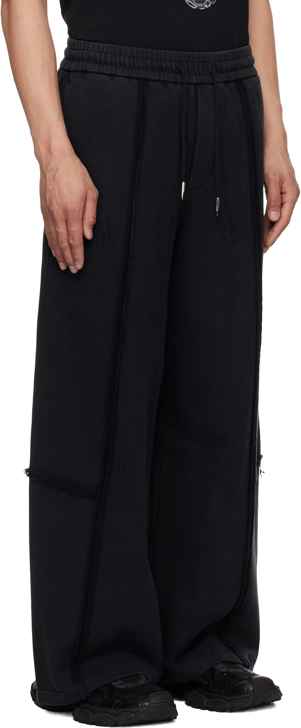 FengChenWang Washed Deconstruction Sweatpants - Image 3