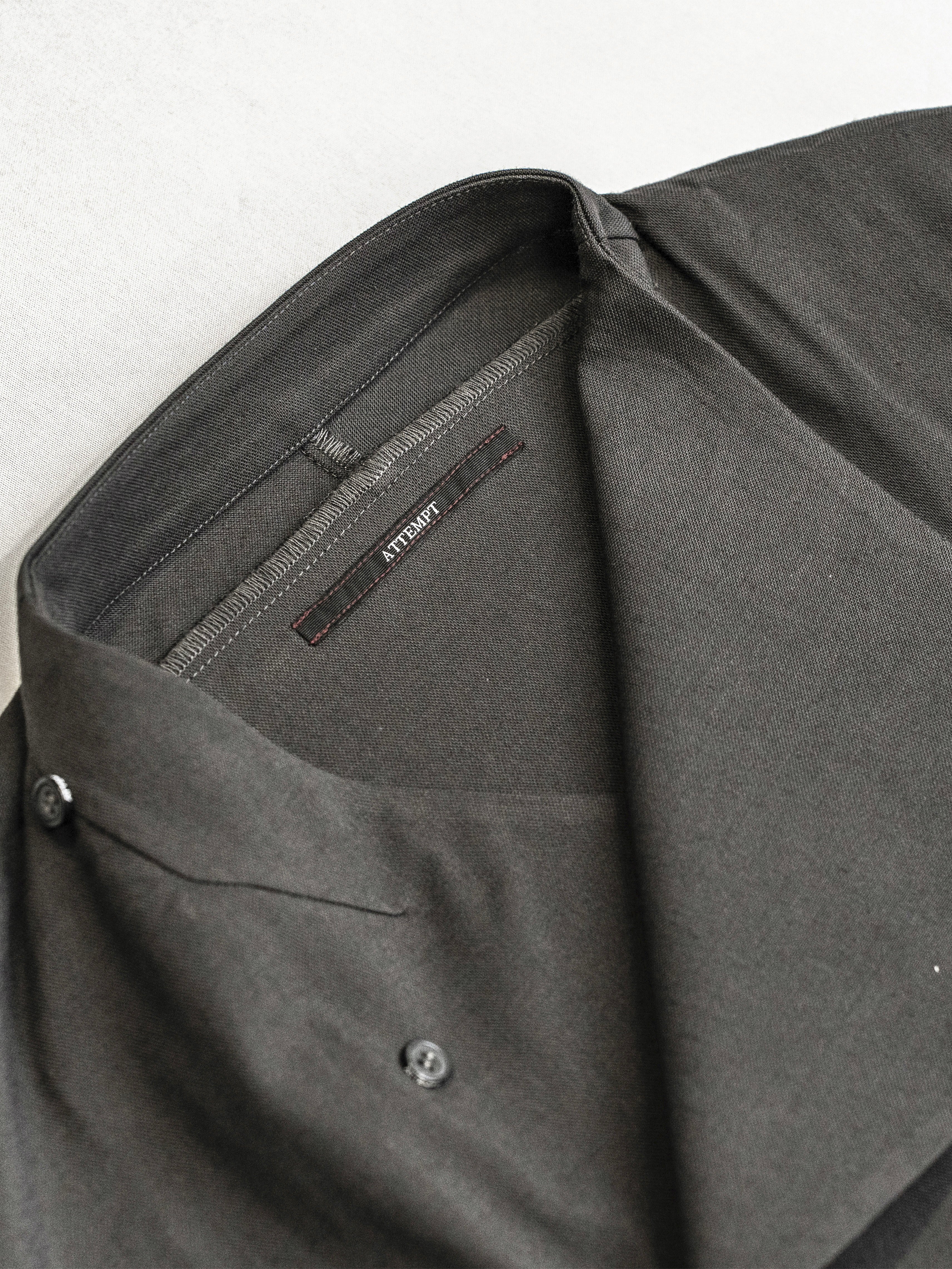 Attempt Project 11 Fold-over Collar Shirt - Image 4