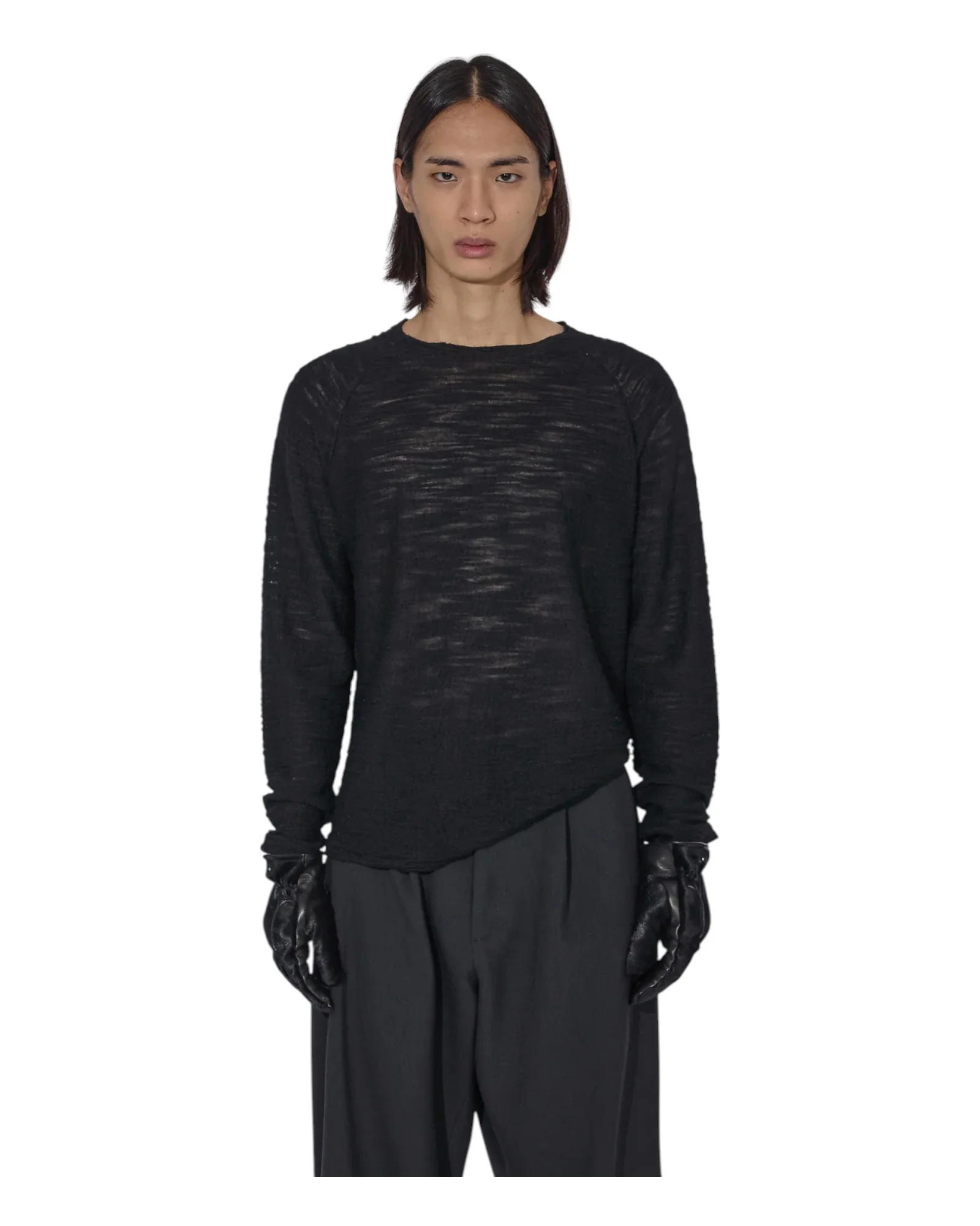 J.L-A.L Valio Knitted Longsleeve Shungite Black - Image 2