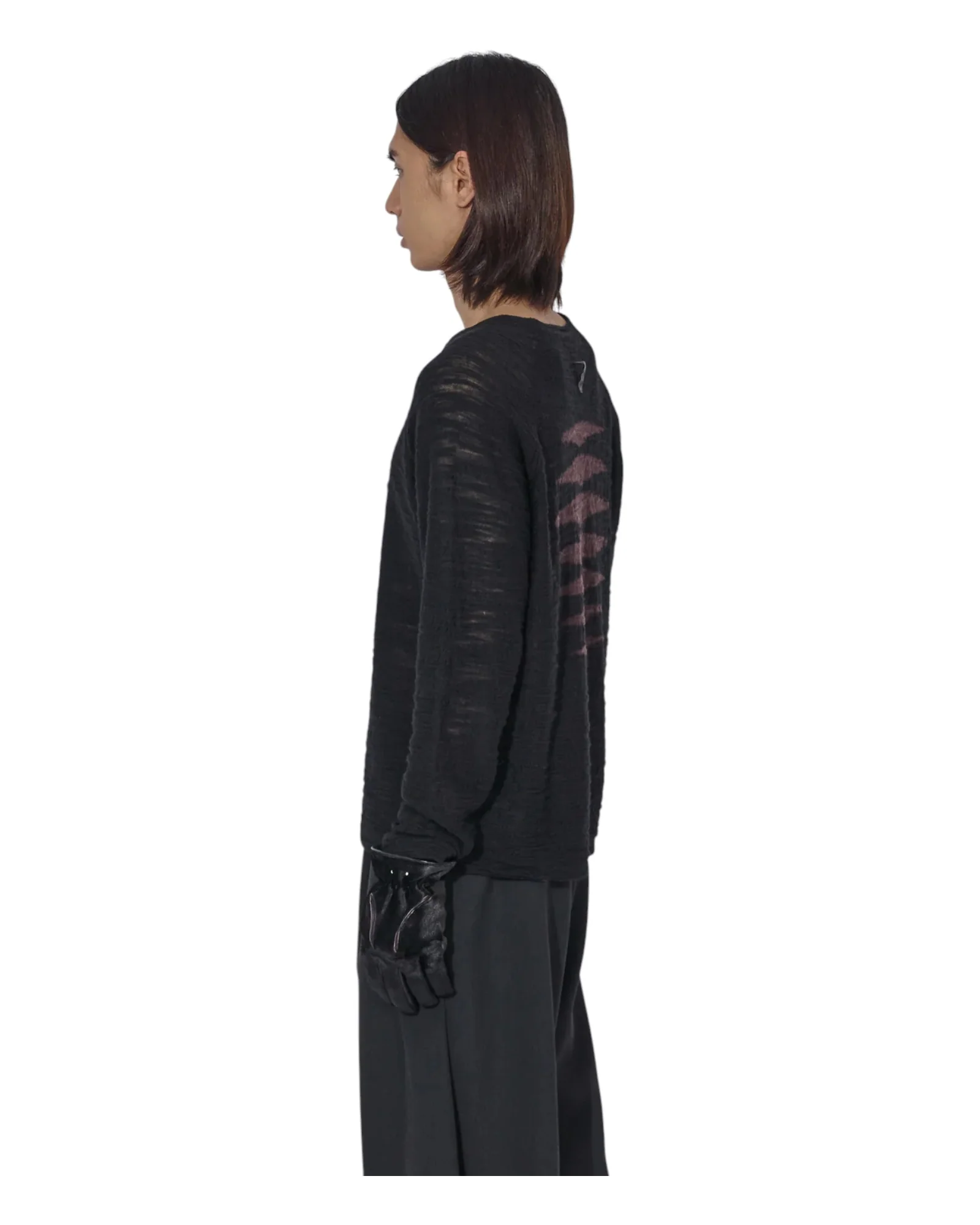 J.L-A.L Valio Knitted Longsleeve Shungite Black - Image 3