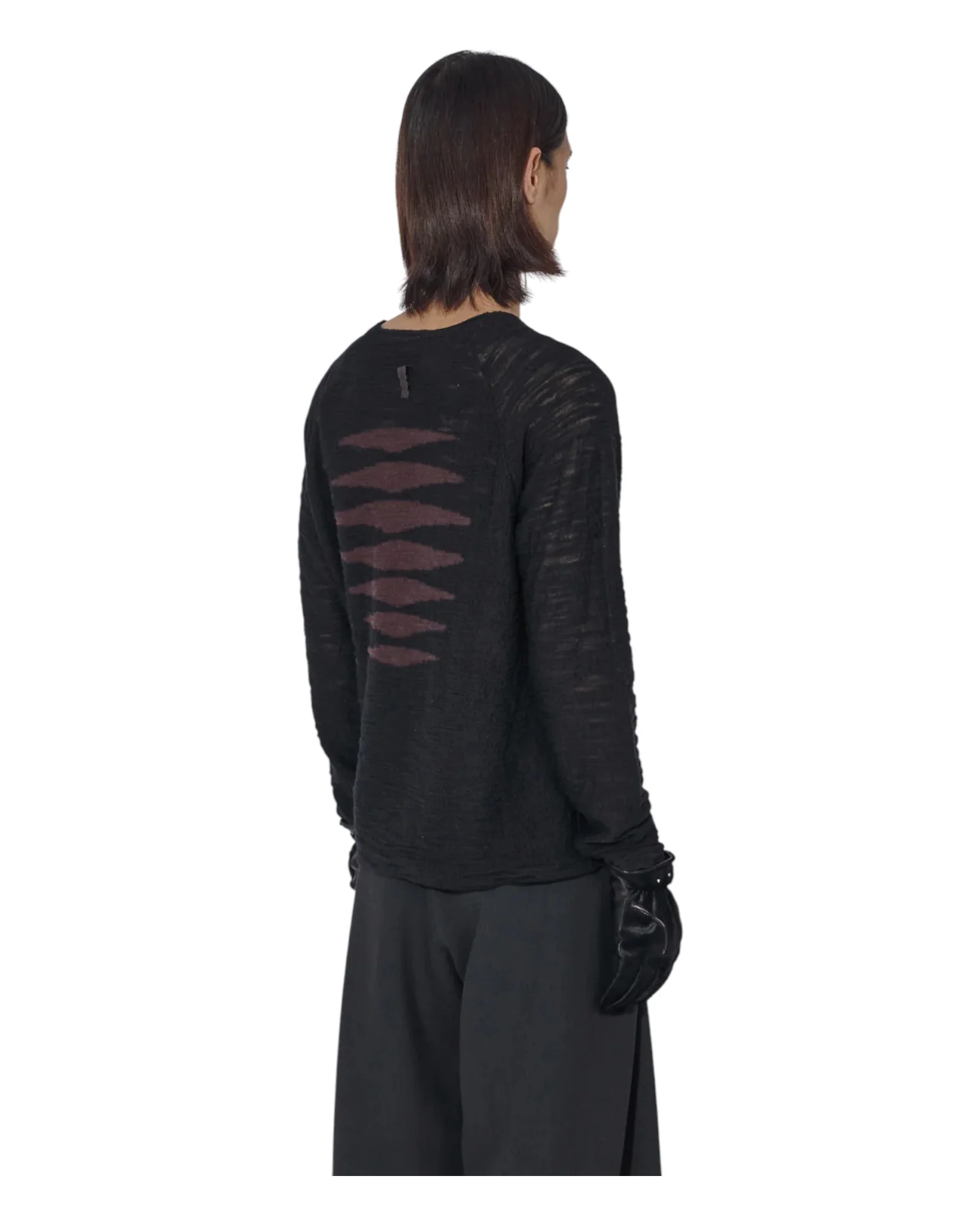 J.L-A.L Valio Knitted Longsleeve Shungite Black - Image 4