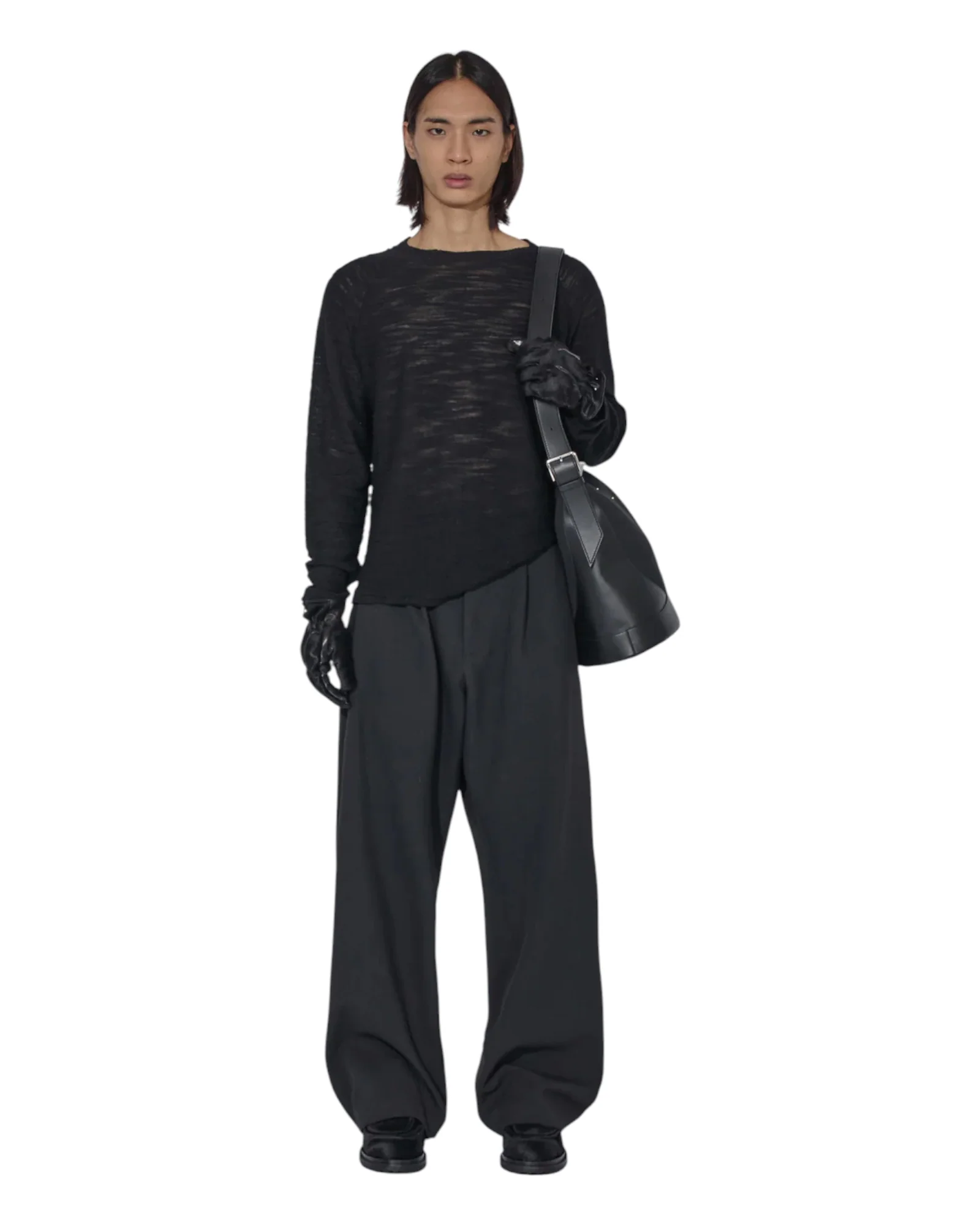 J.L-A.L Valio Knitted Longsleeve Shungite Black - Image 5