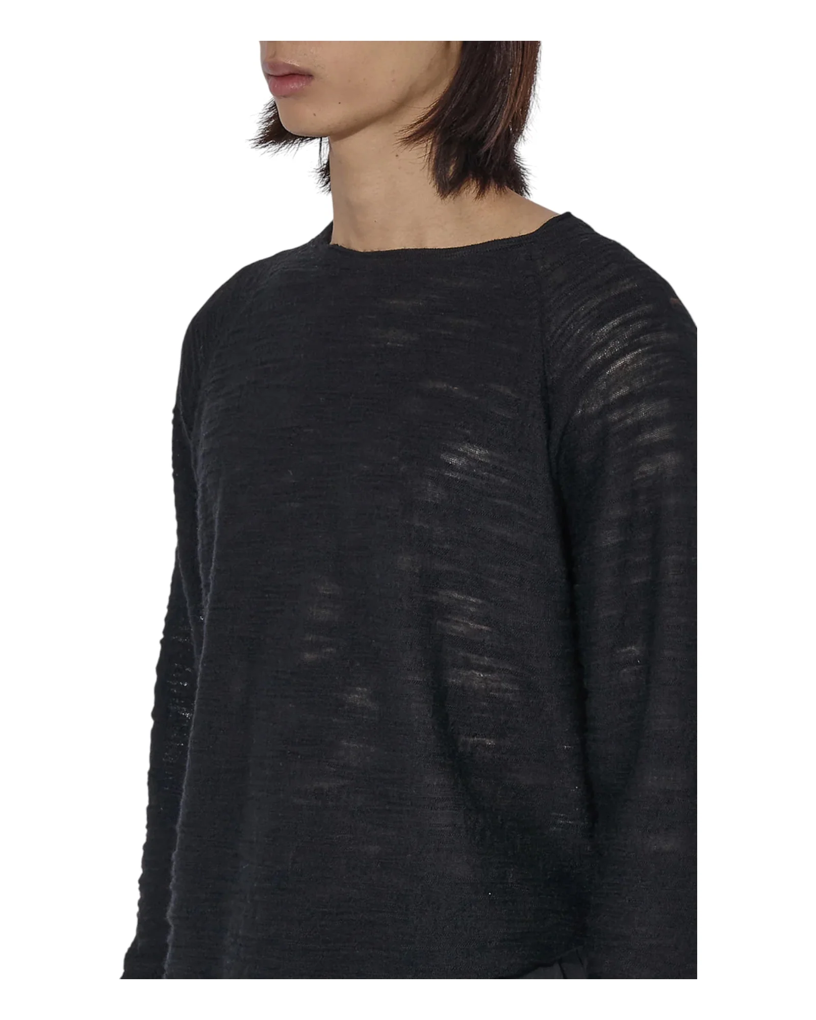 J.L-A.L Valio Knitted Longsleeve Shungite Black - Image 6