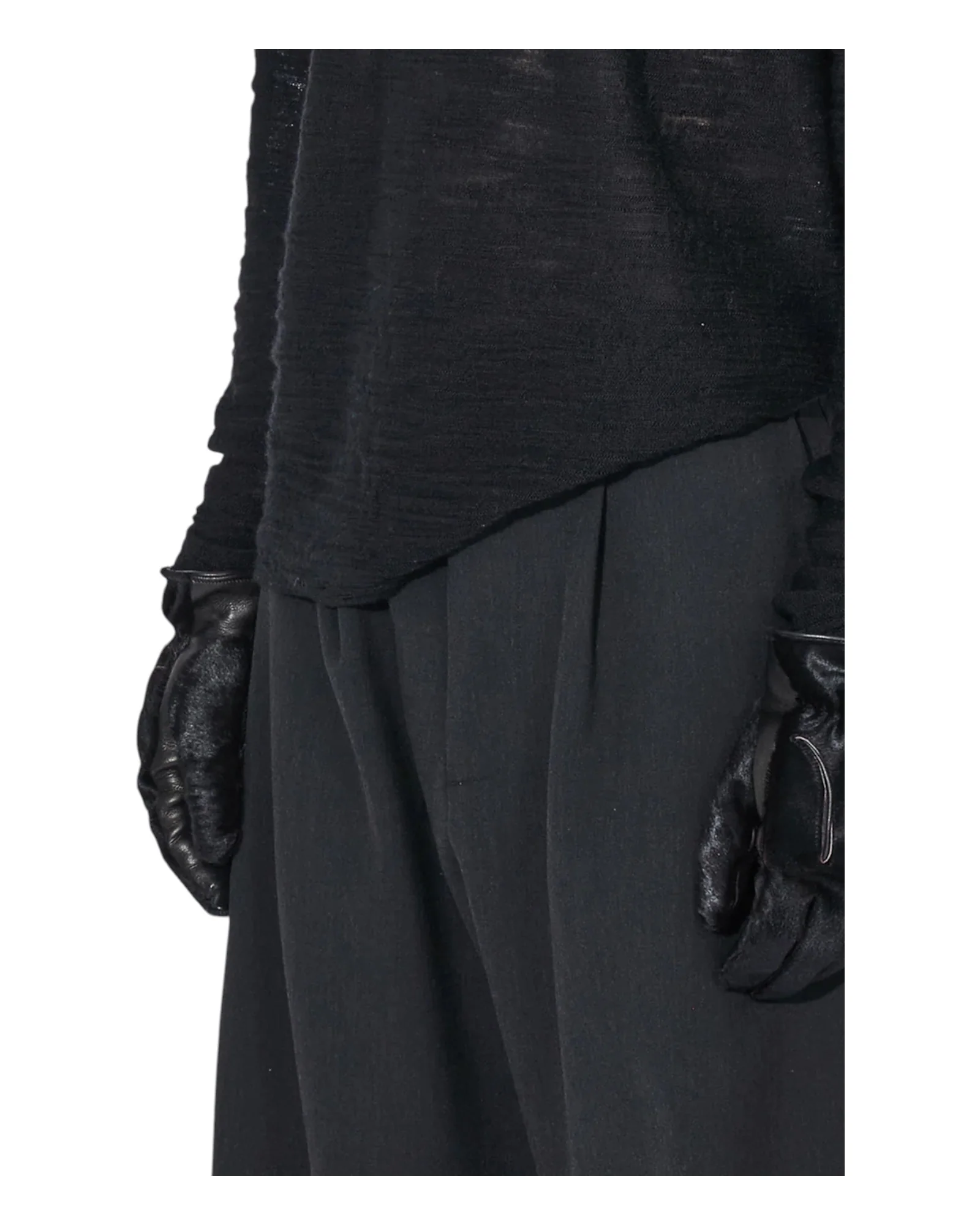 J.L-A.L Valio Knitted Longsleeve Shungite Black - Image 7