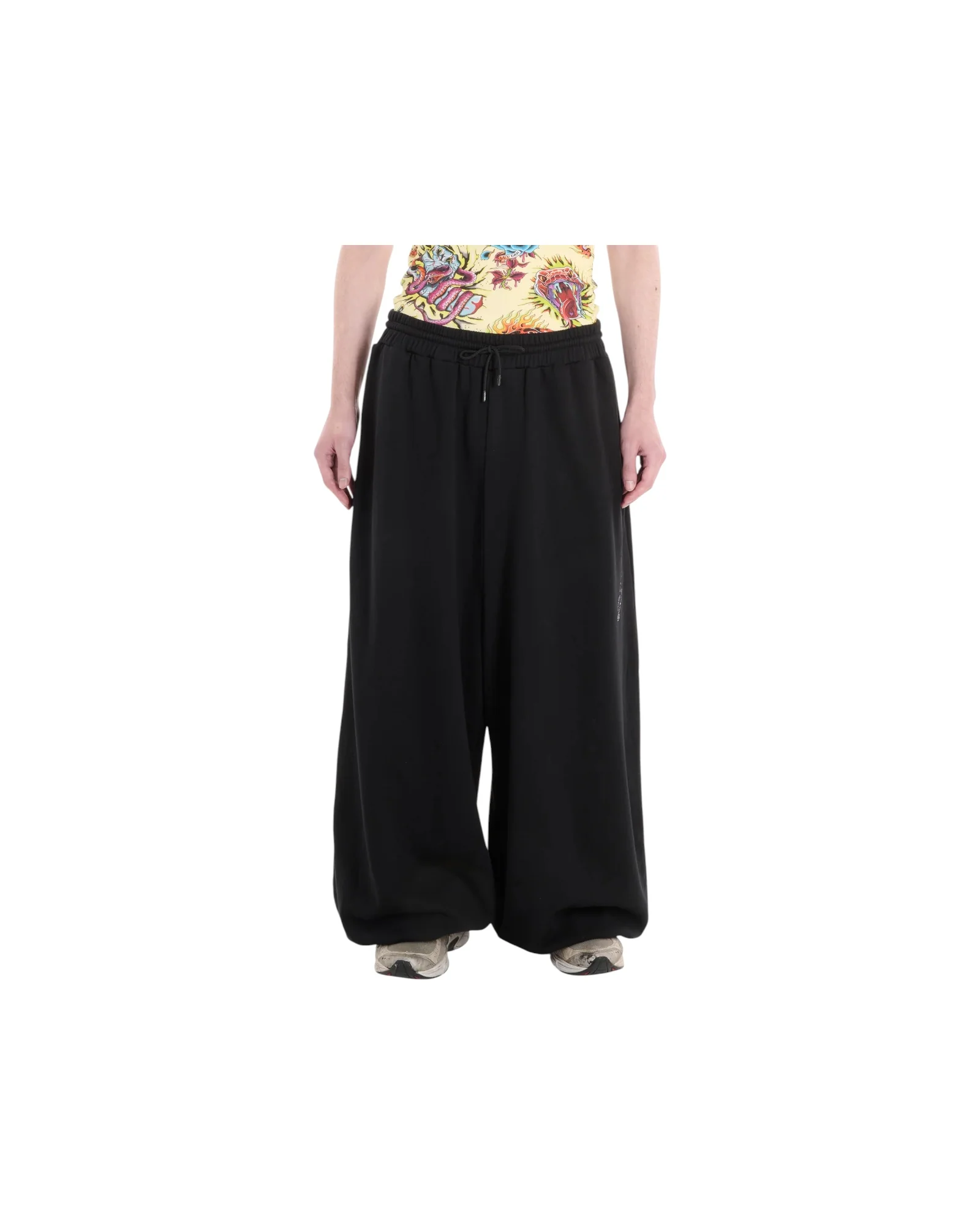 Luu Dan Baggy Bontan Sweatpants Black