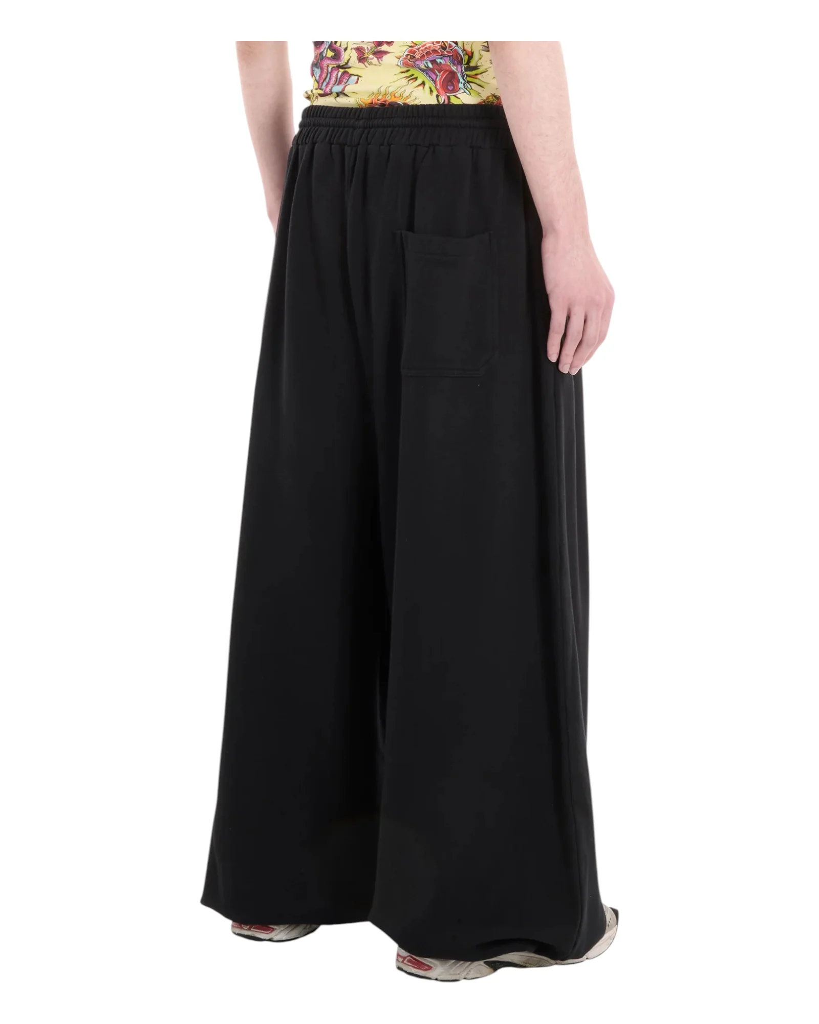 Luu Dan Baggy Bontan Sweatpants Black - Image 3