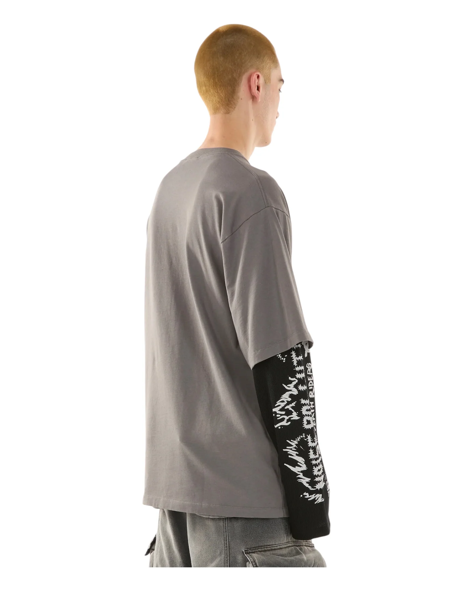 Luu Dan Double Deck Tee Ghost Rider / Light Smoke - Image 3