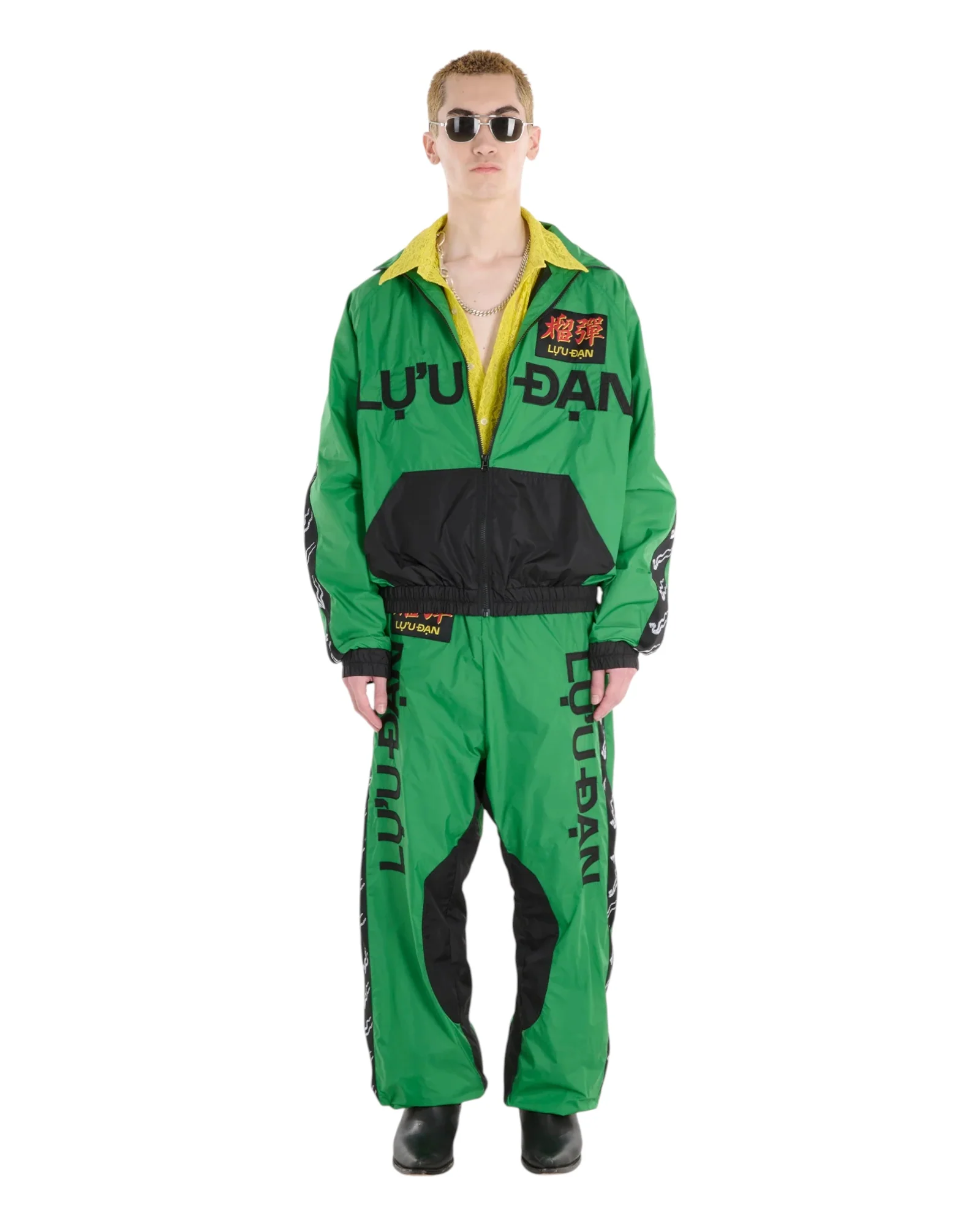 Luu Dan Trackies L-D Racing Green / Black - Image 4