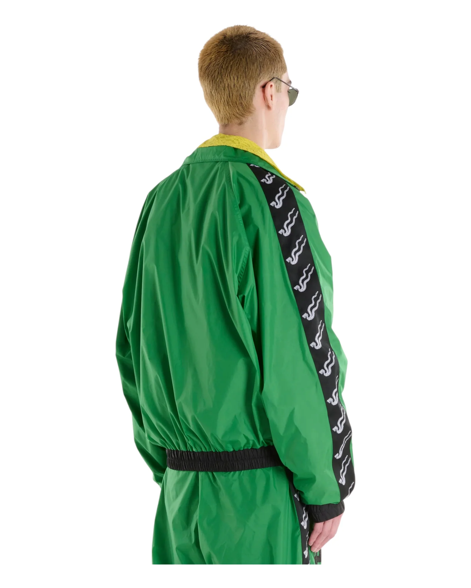 Luu Dan Windbreaker L-D RACING GREEN / BLACK - Image 3