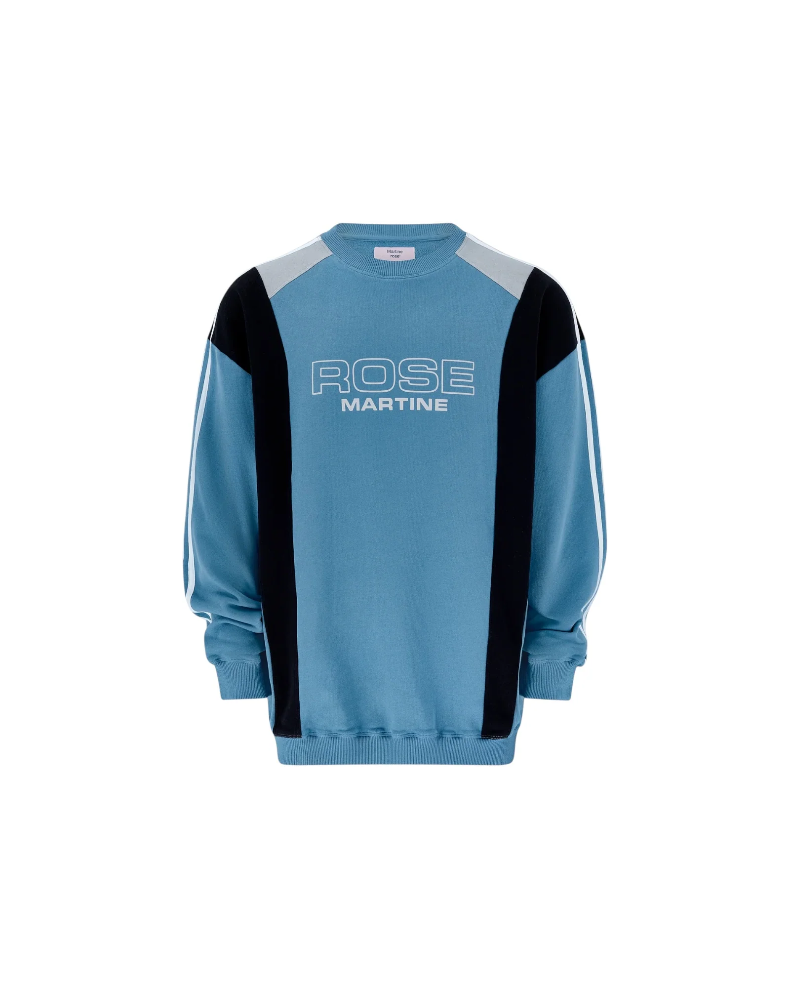 Martine Rose Panelled Sweatshirt Blue