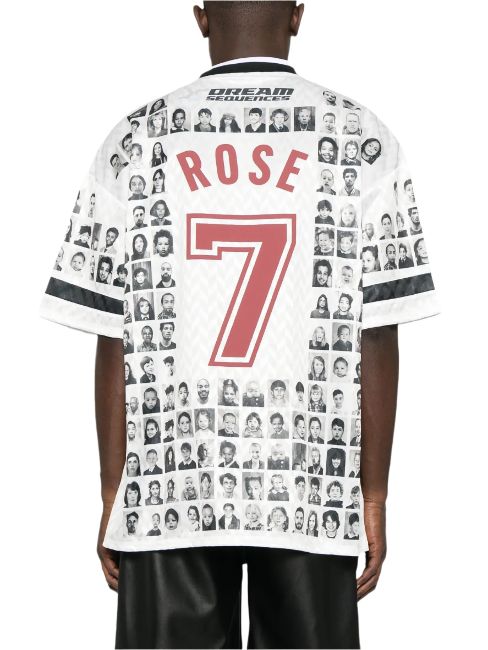 Martine Rose Printed Football Top White - Image 3