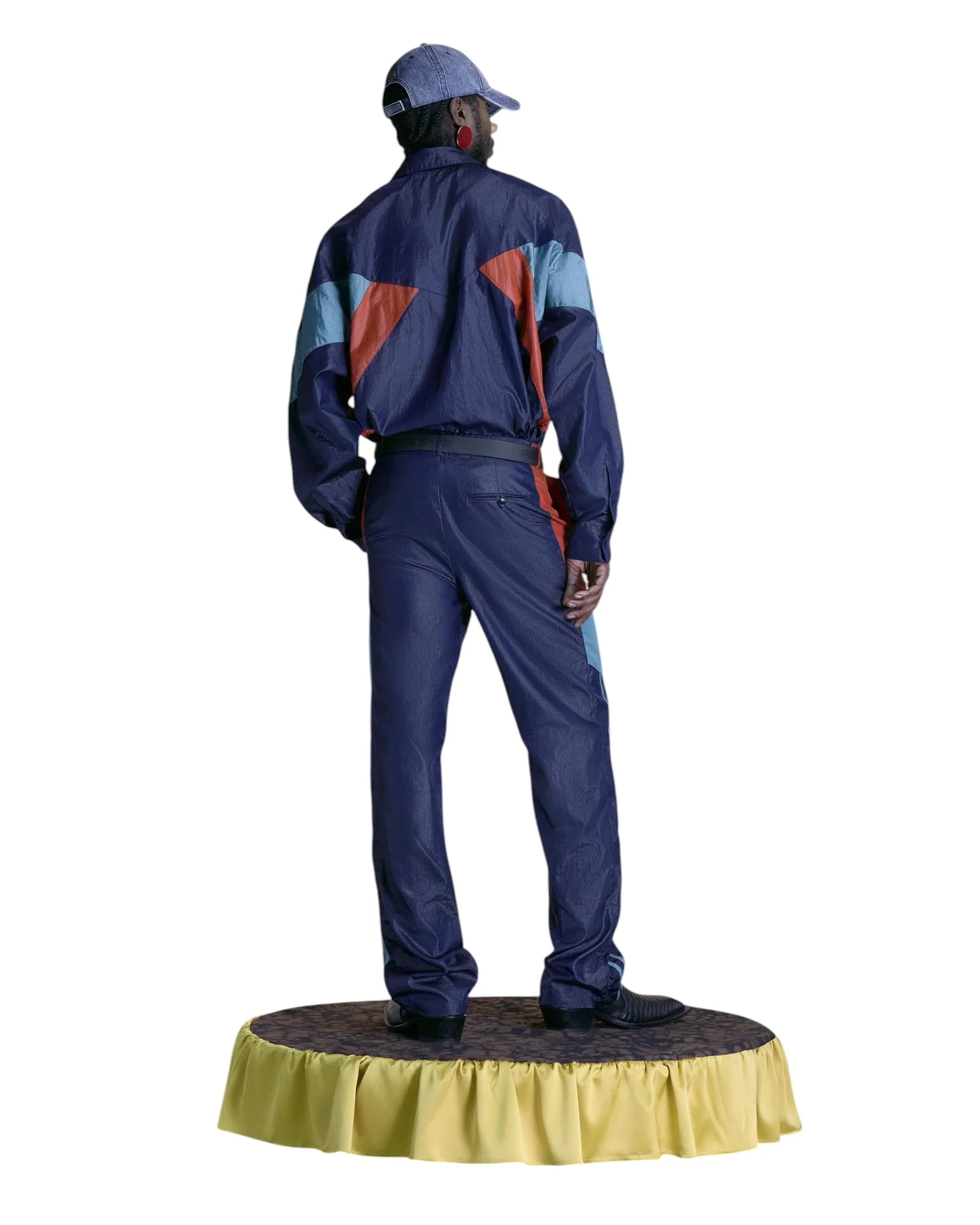 Martine Rose Shirt Track Jacket Navy - Image 4