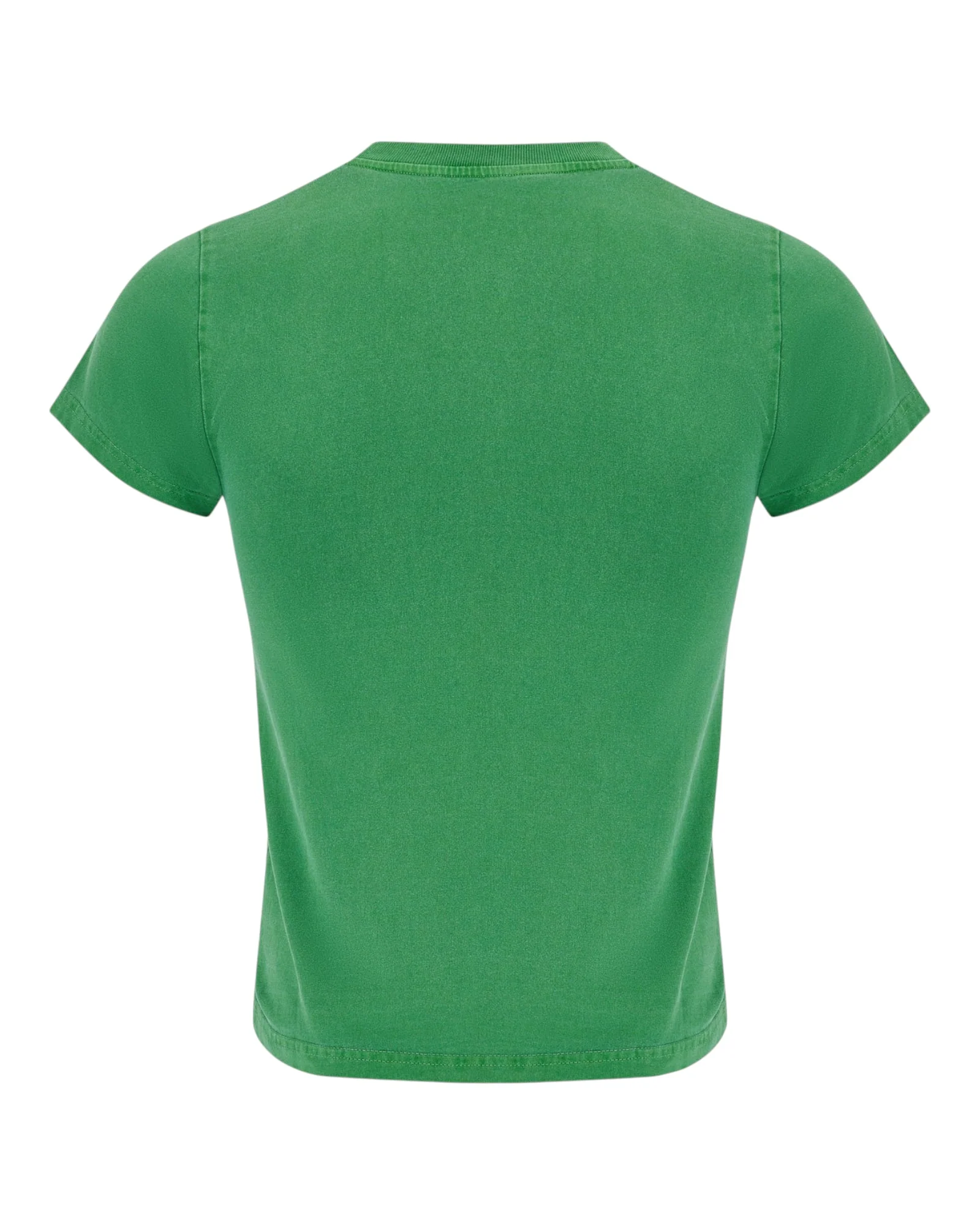 Martine Rose Shrunken T-shirt Green Rose Martine - Image 2