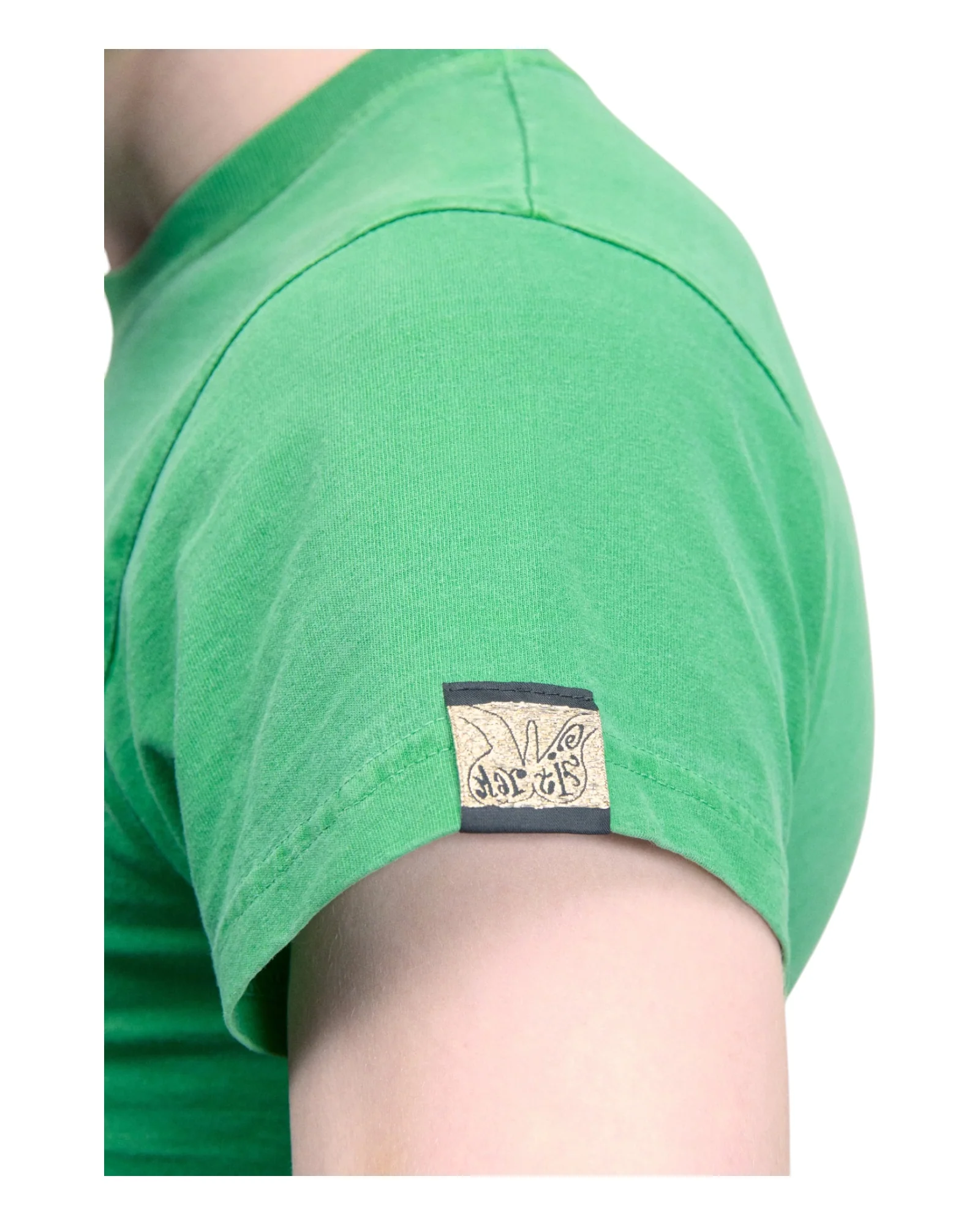 Martine Rose Shrunken T-shirt Green Rose Martine - Image 4