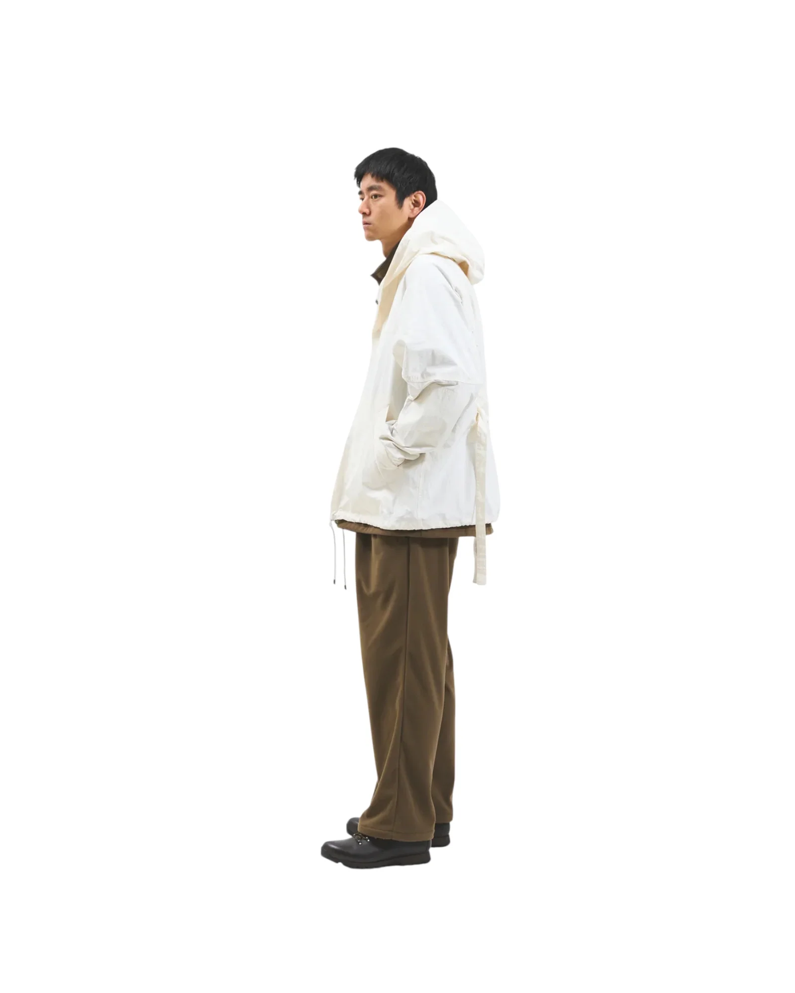 Meanswhile Neutral Hooded Blouson Moon - Image 7