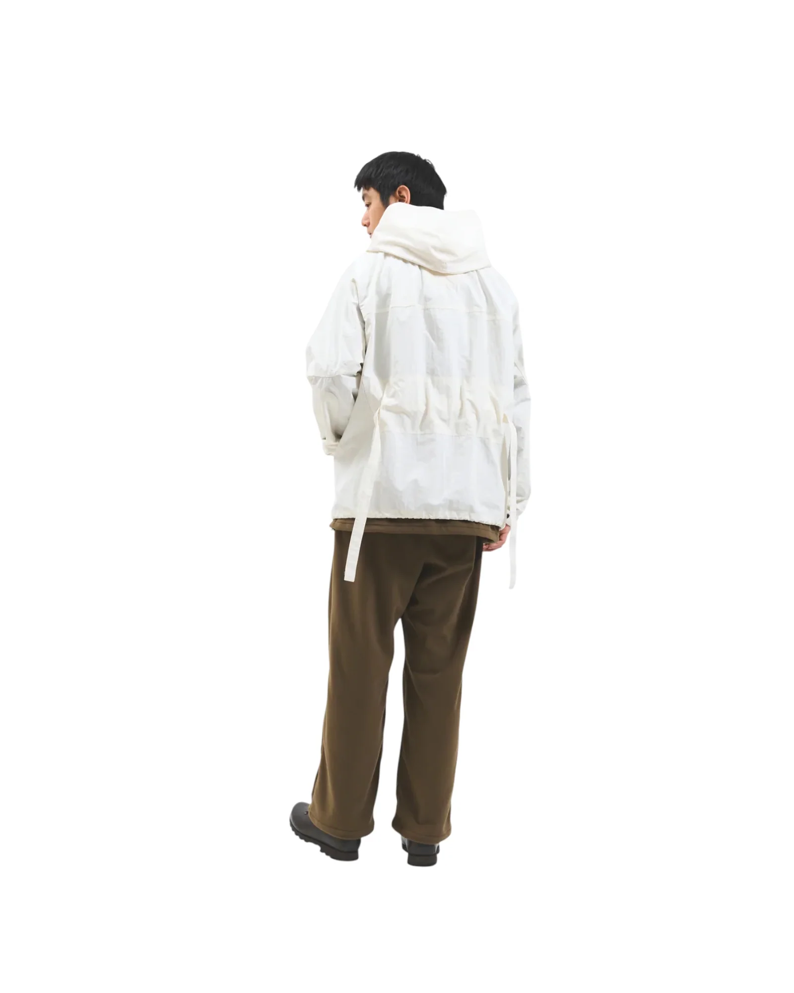 Meanswhile Neutral Hooded Blouson Moon - Image 8