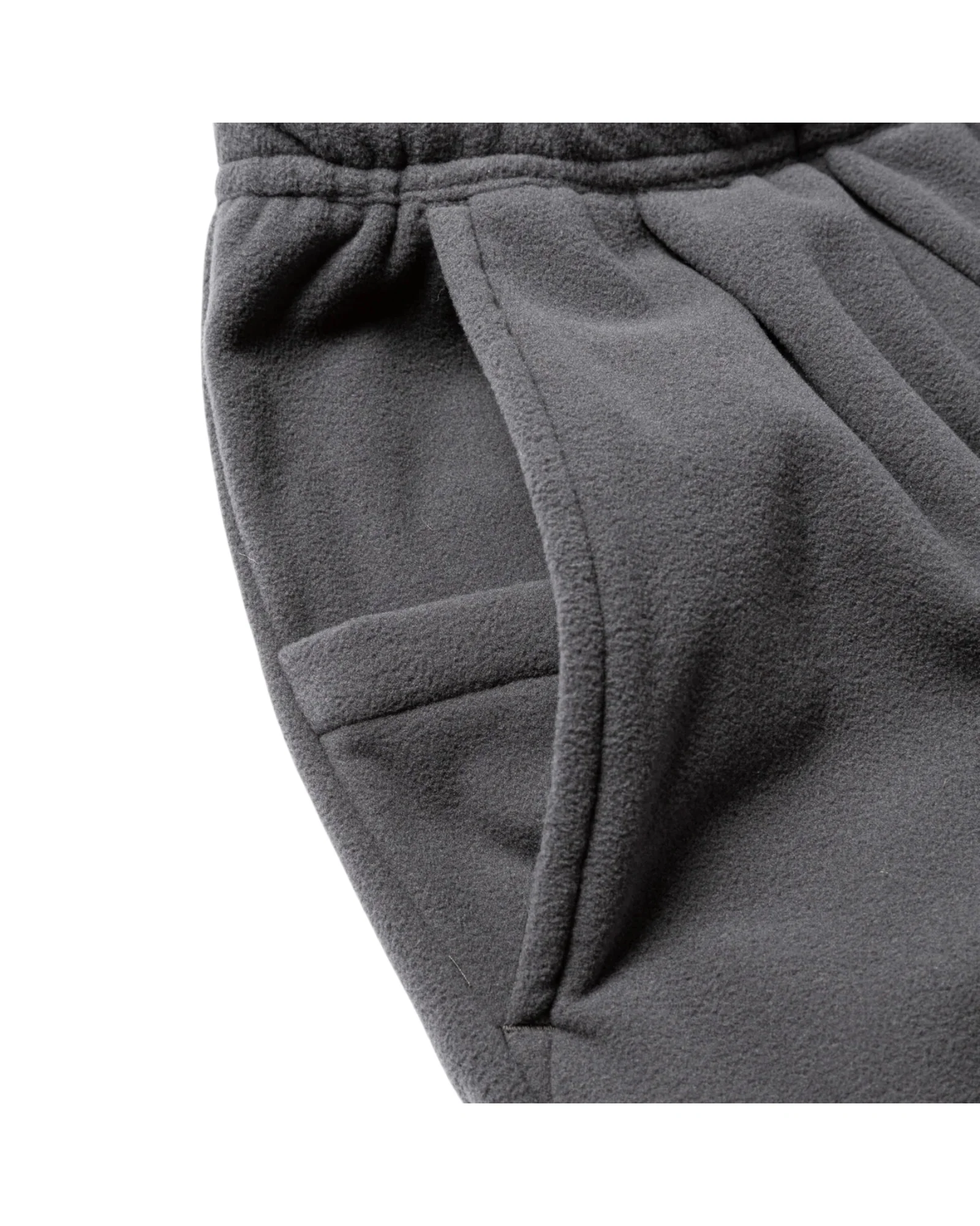 Meanswhile PolartecĀ® Fleece Wide Slacks Grey - Image 4