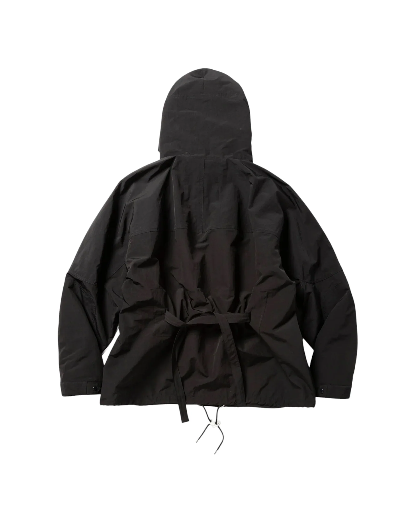 Meanswhile Neutral Hooded Blouson Off Black - Image 3