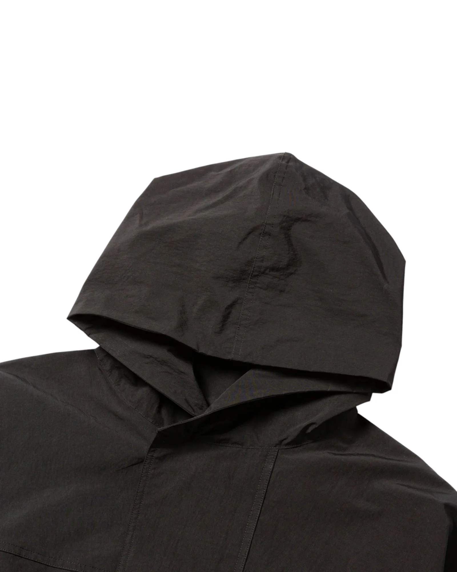 Meanswhile Neutral Hooded Blouson Off Black - Image 4
