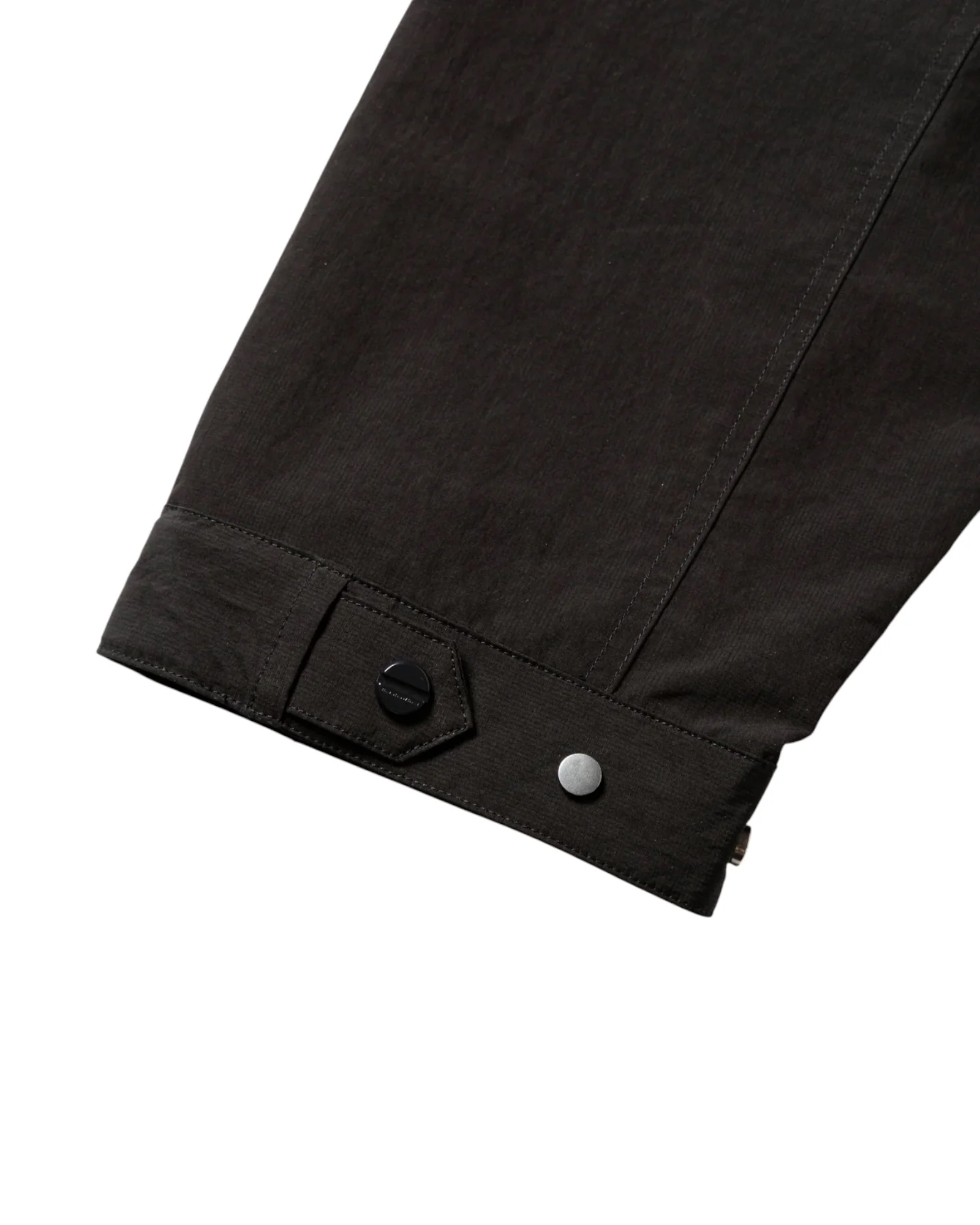 Meanswhile Neutral Hooded Blouson Off Black - Image 5