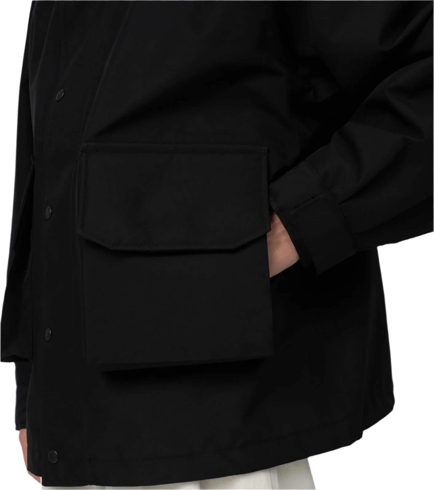 Nanamica 2L Gore-Tex Cruiser Jacket Black - Image 7