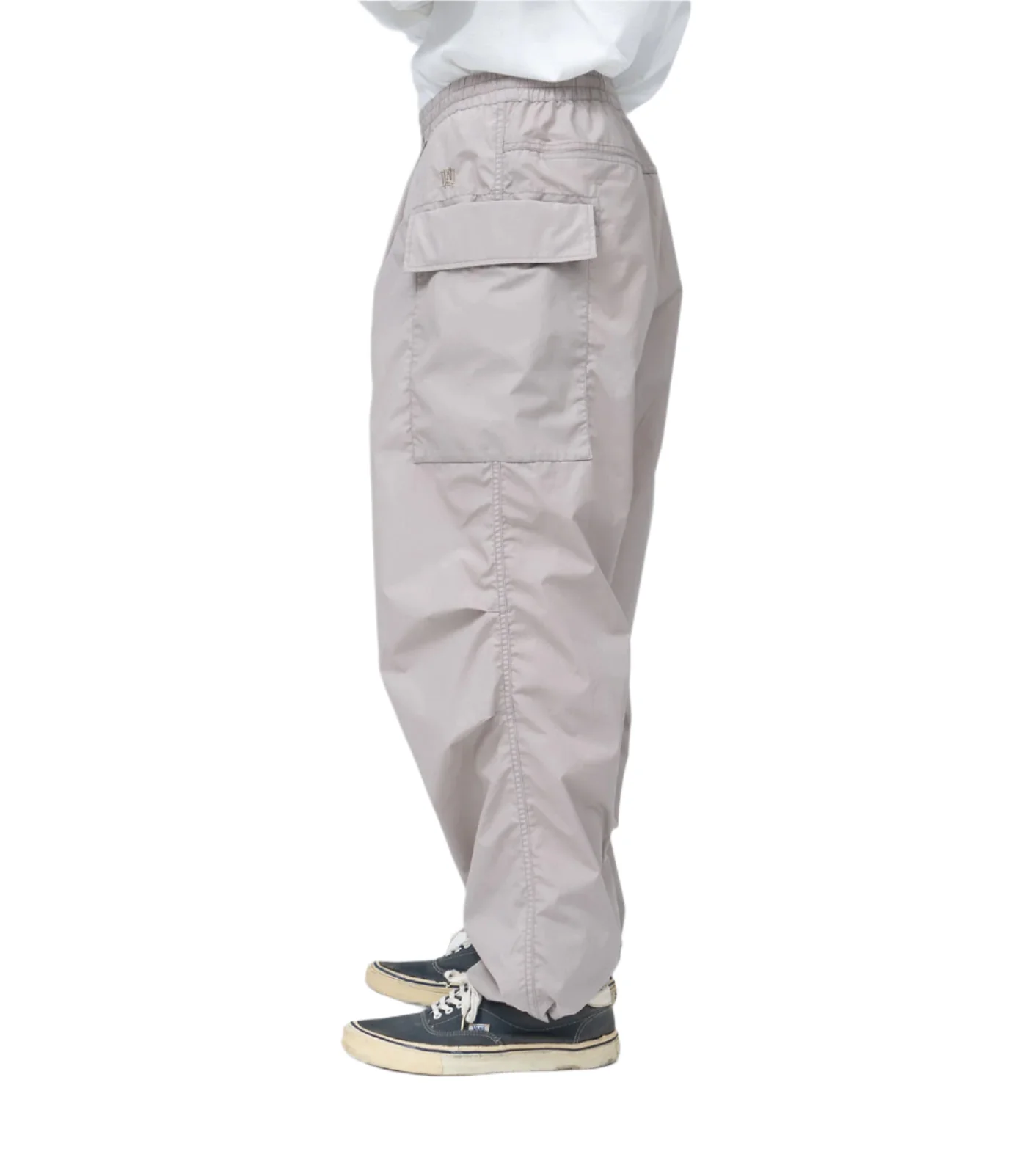 Nanamica Cargo Deck Pants Grey Beige - Image 4