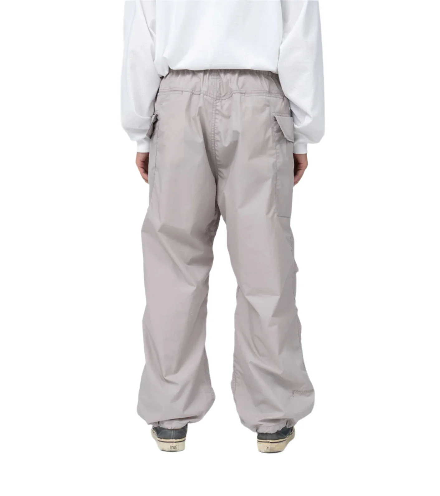 Nanamica Cargo Deck Pants Grey Beige - Image 5