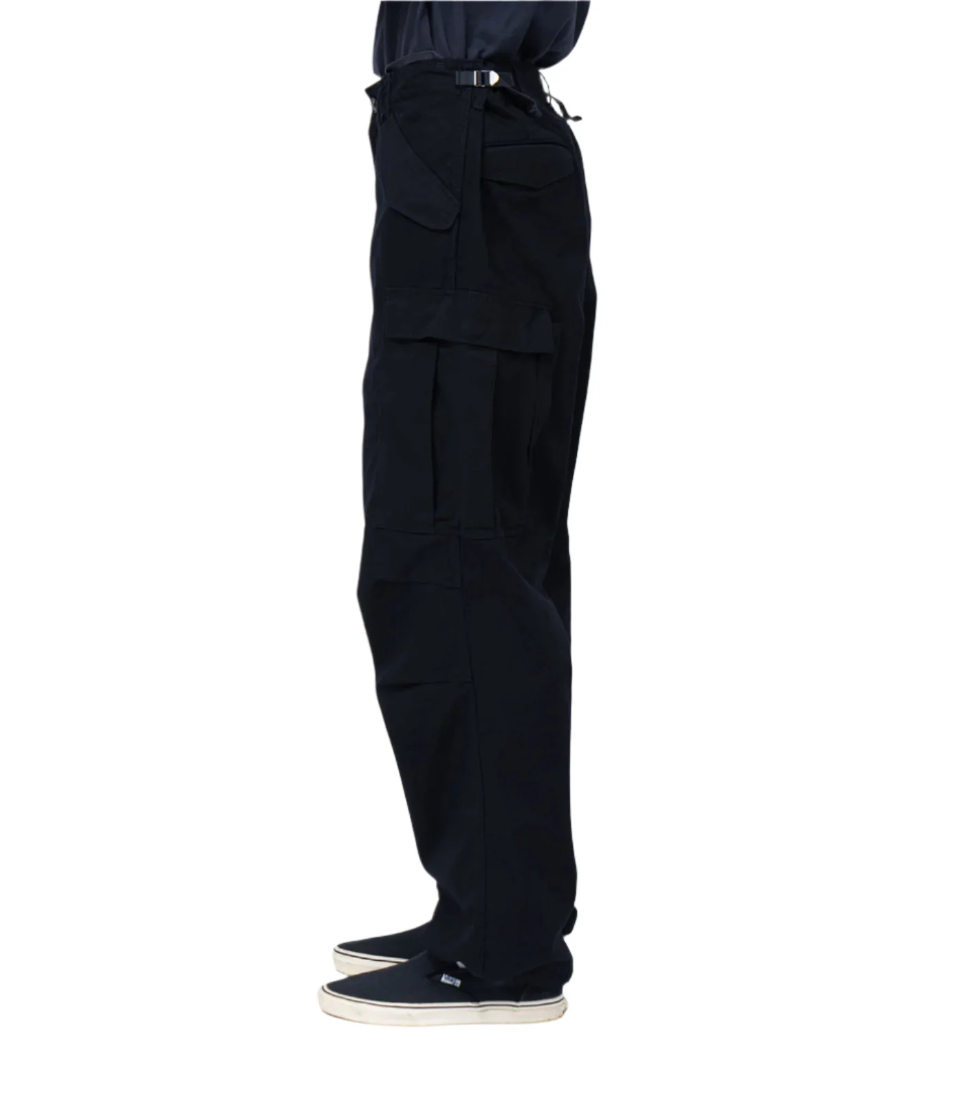 Nanamica Cargo Pants Black - Image 4
