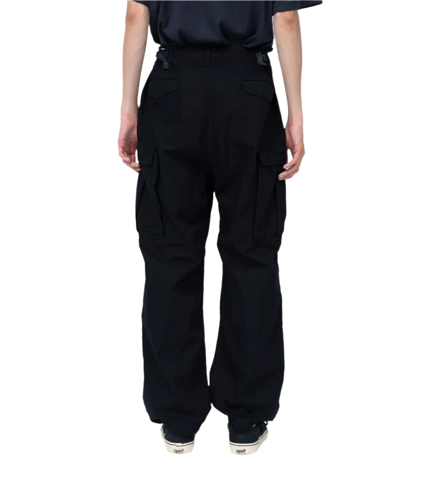 Nanamica Cargo Pants Black - Image 5