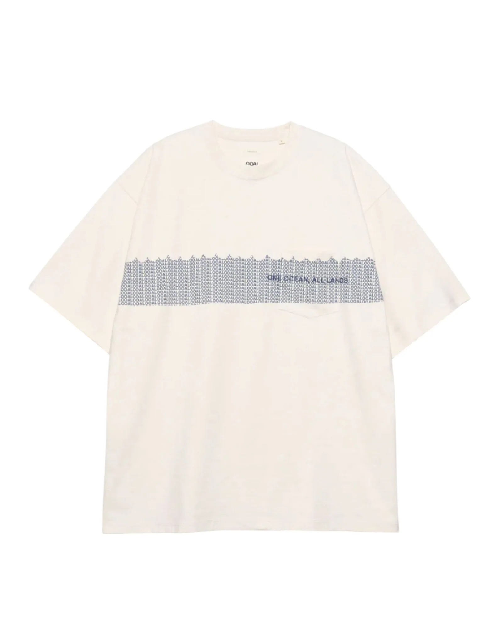 Nanamica OOAL Graphic Pocket Tee Ivory