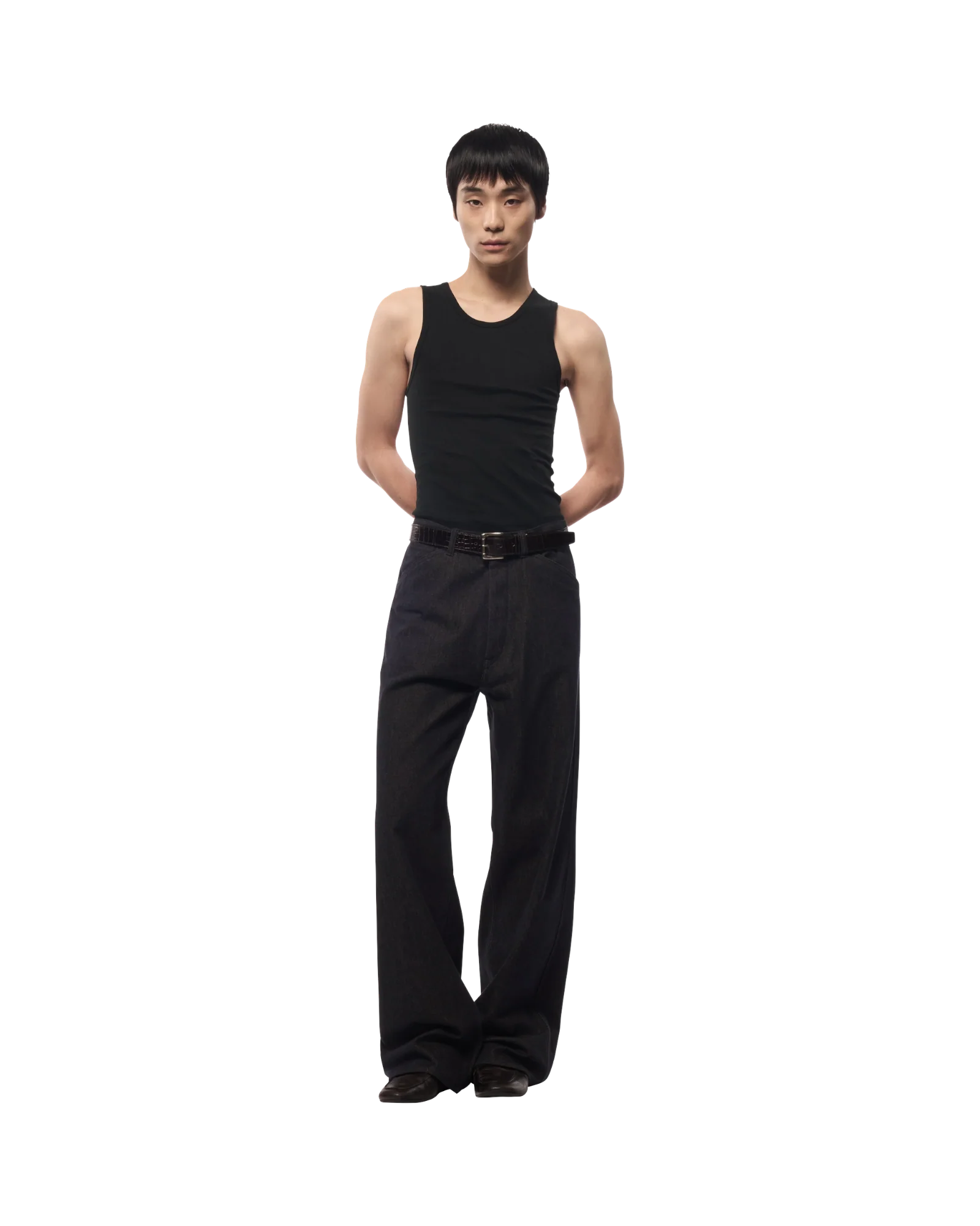 Omar Afridi 5PKT Trousers Cash Cotton Denim Indigo