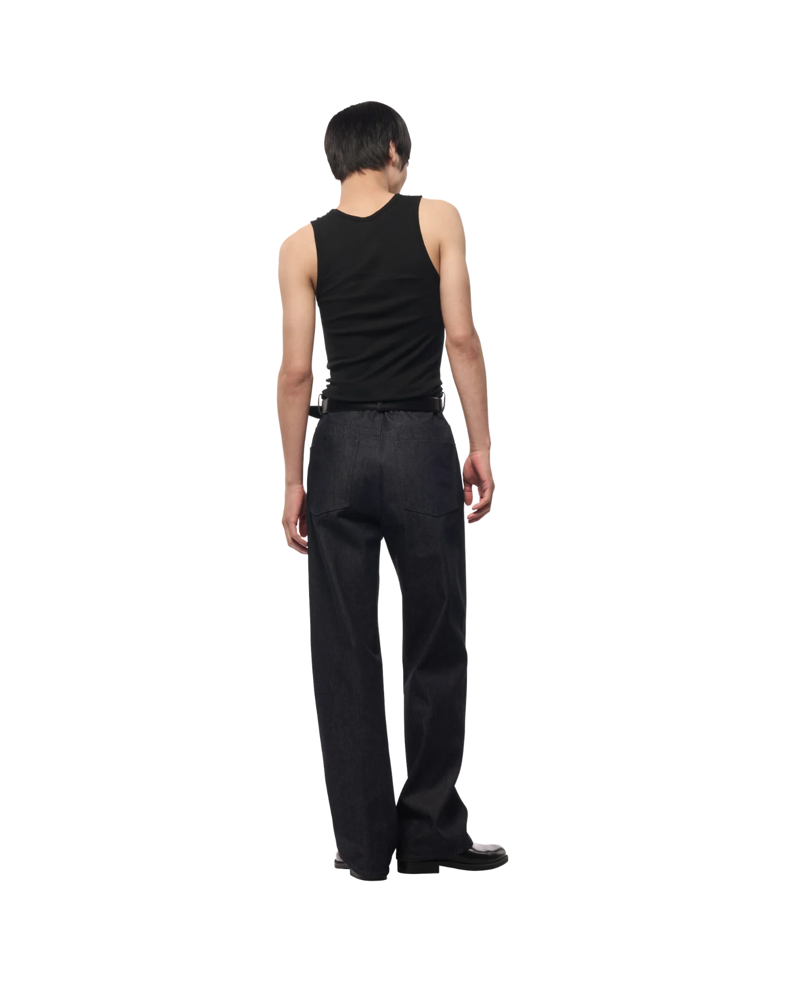 Omar Afridi 5PKT Trousers Raw Denim Indigo - Image 2